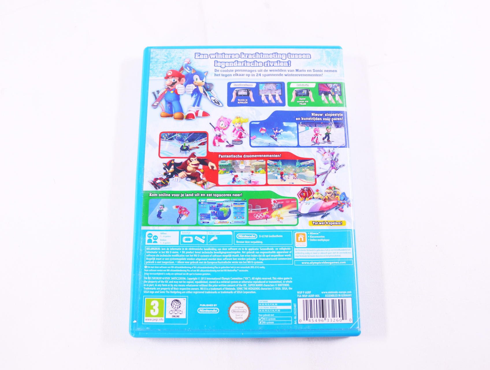 Wii U - Mario & Sonic op de Olympische Winterspelen: Sotsji 2014 - productfoto 2