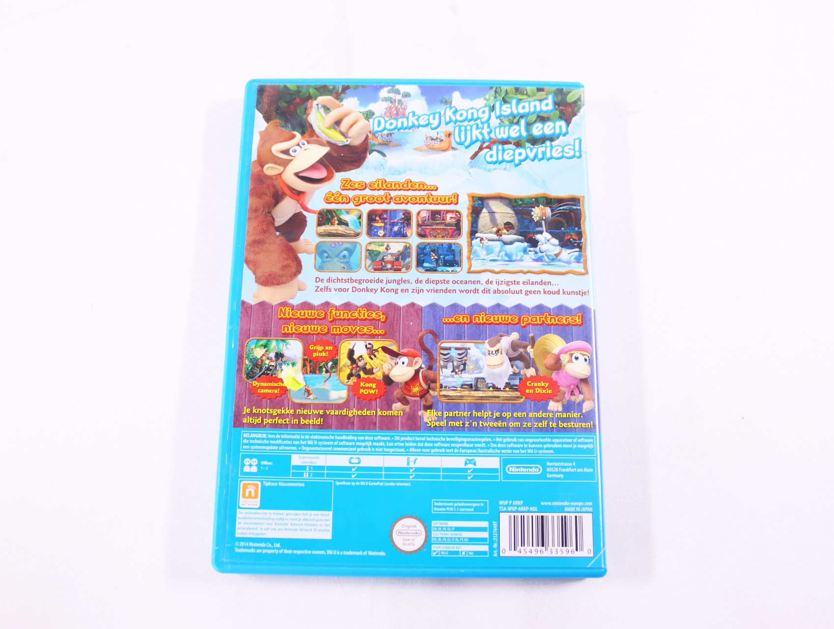 Wii U - Donkey Kong Country: Tropical Freeze - productfoto 2