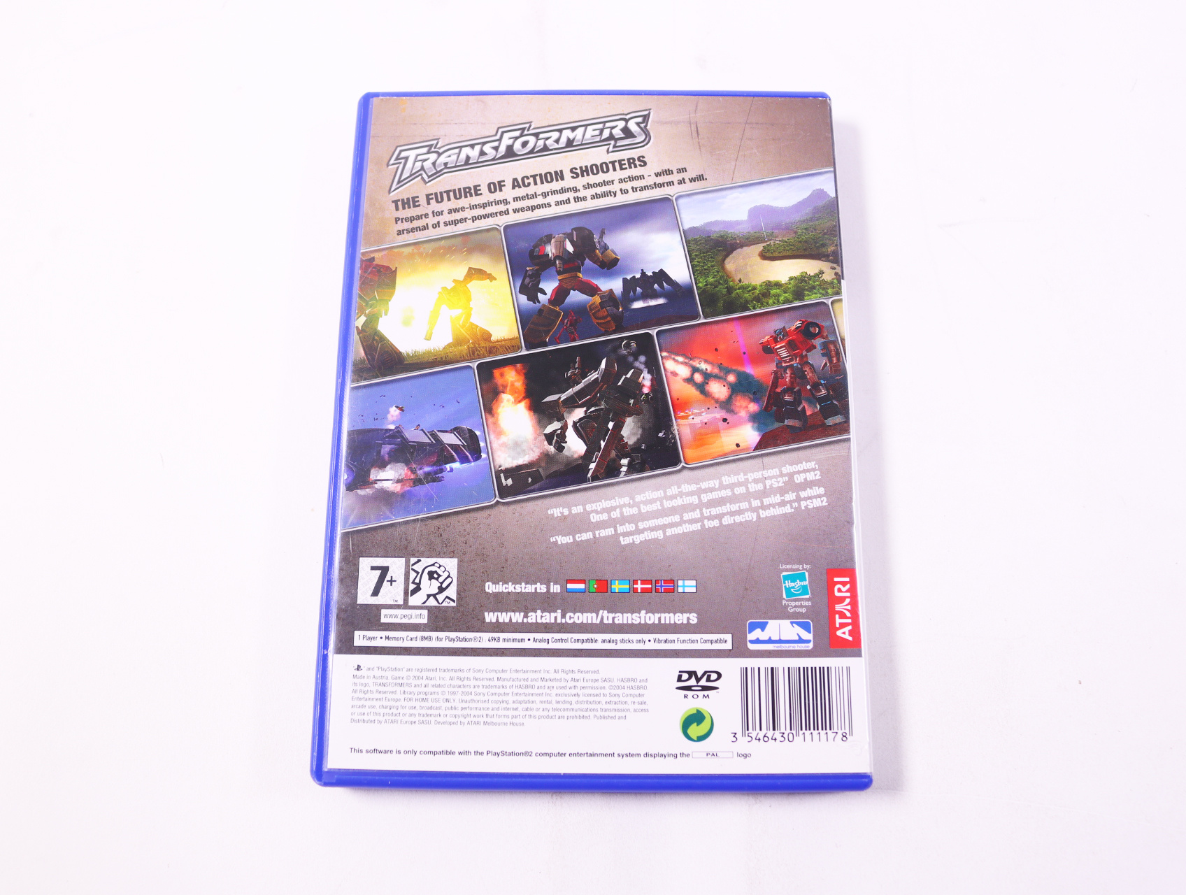 PlayStation 2 - Transformers - productfoto 3