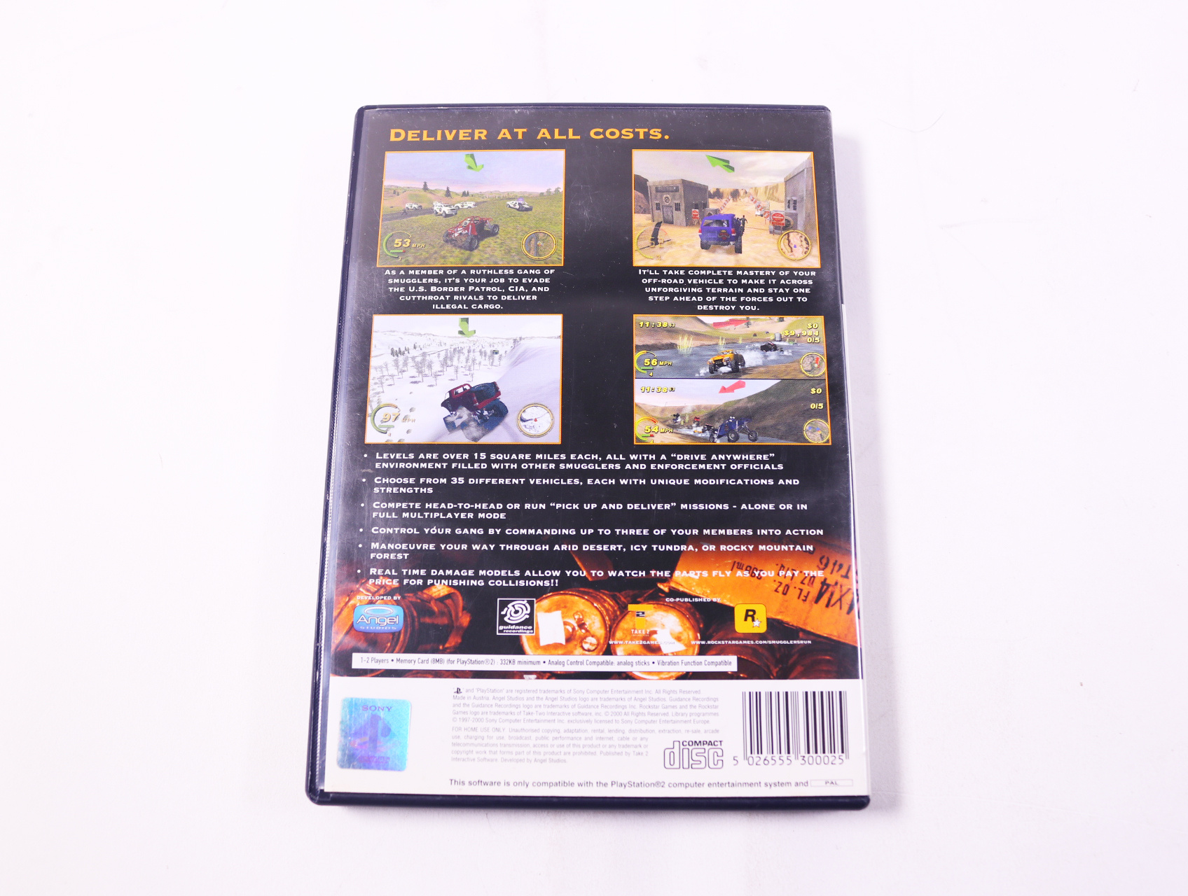 Playstation 2 - Smuggler's Run - productfoto 3