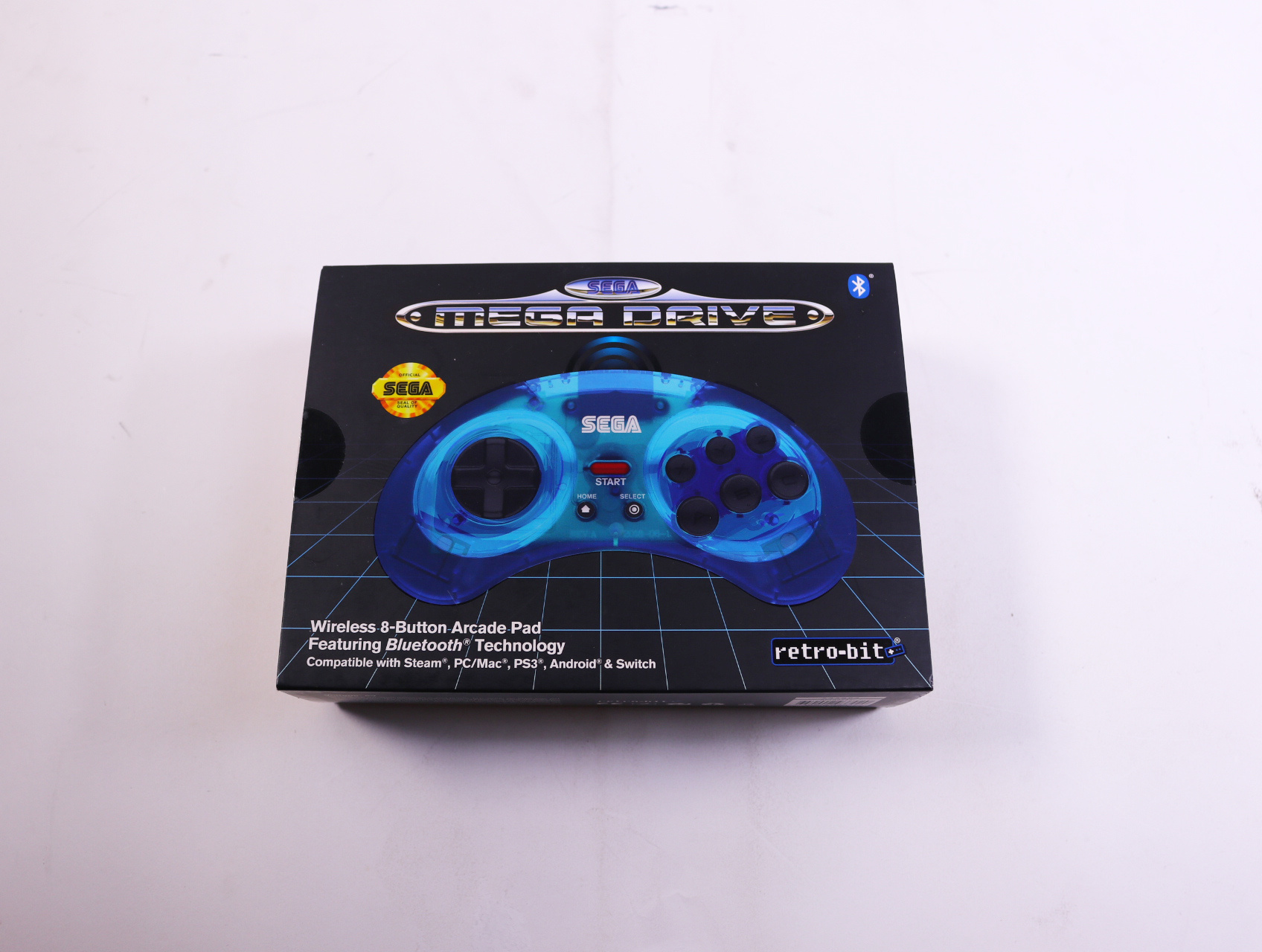 SEGA Mega Drive - 8-Button Arcade Pad Wireless Controller - productfoto 2