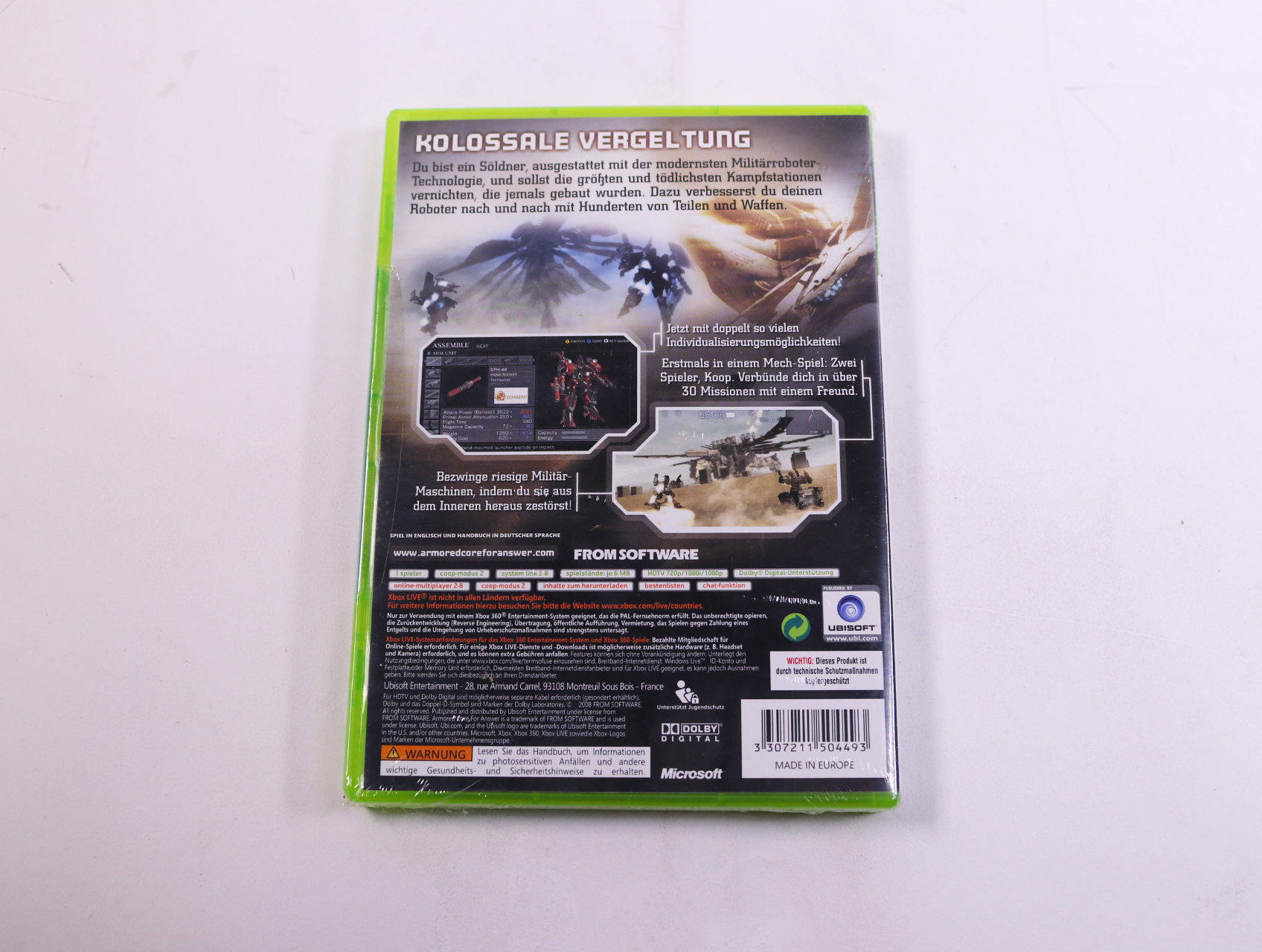 Xbox 360 - Armored Core: For Answer [Sealed] - productfoto 2