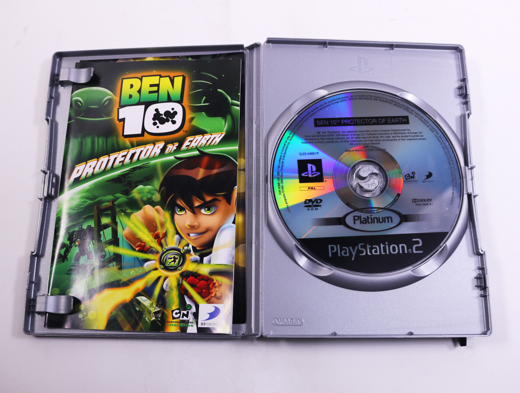 PlayStation 2 - Ben 10: Protector of Earth [Platinum Hits] - productfoto 2