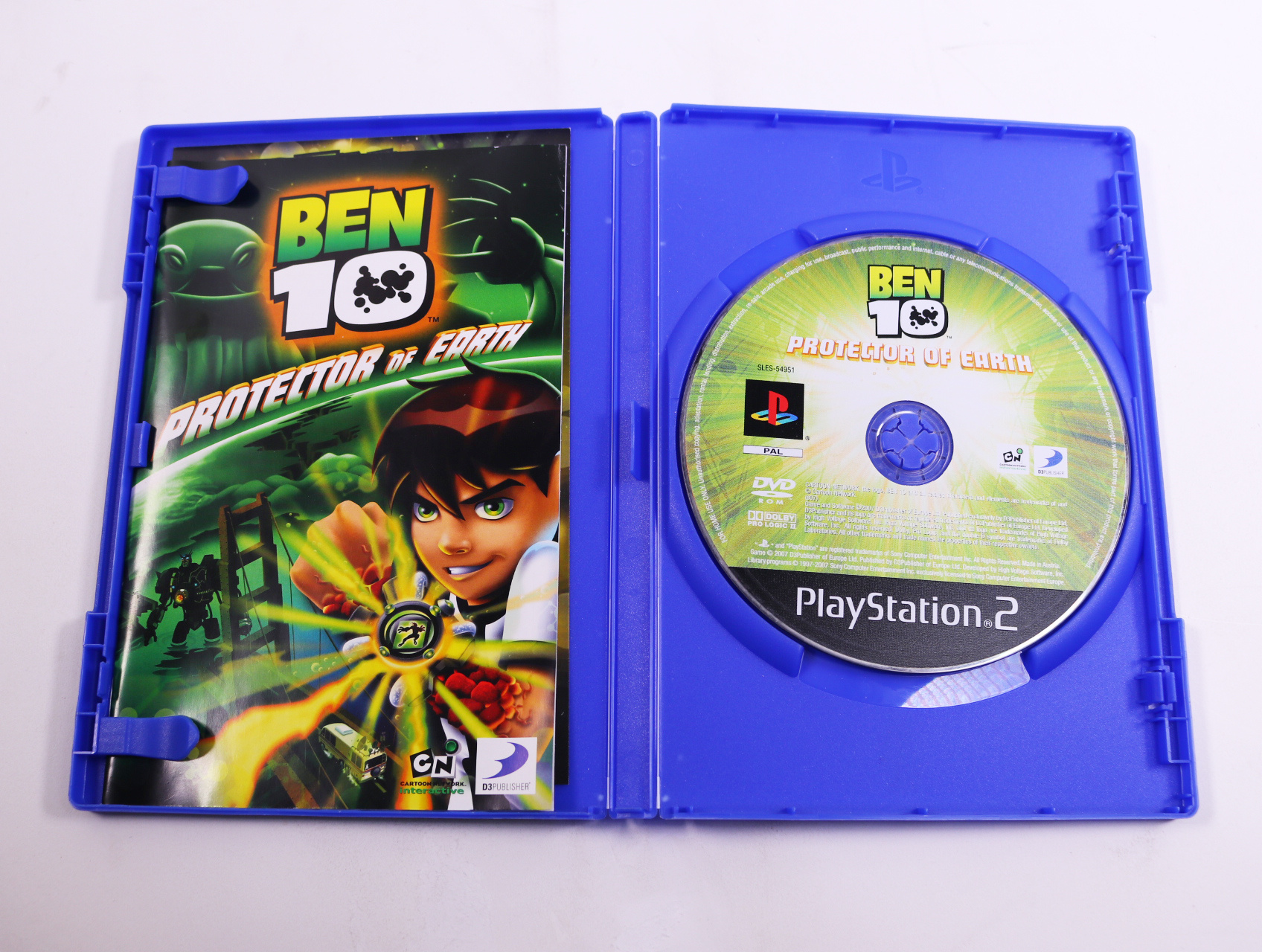 Playstation 2 - Ben 10: Protector of Earth - productfoto 2