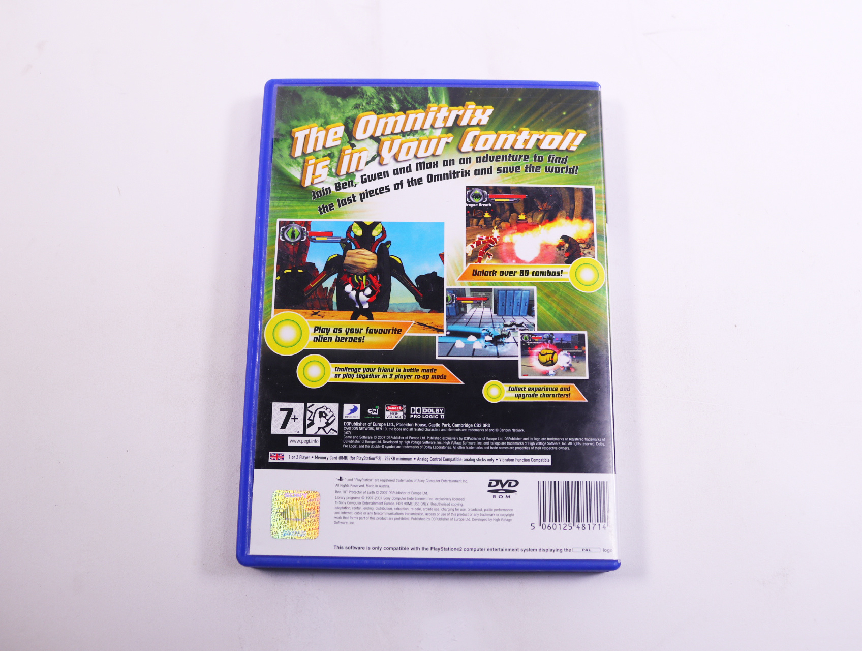 Playstation 2 - Ben 10: Protector of Earth - productfoto 3
