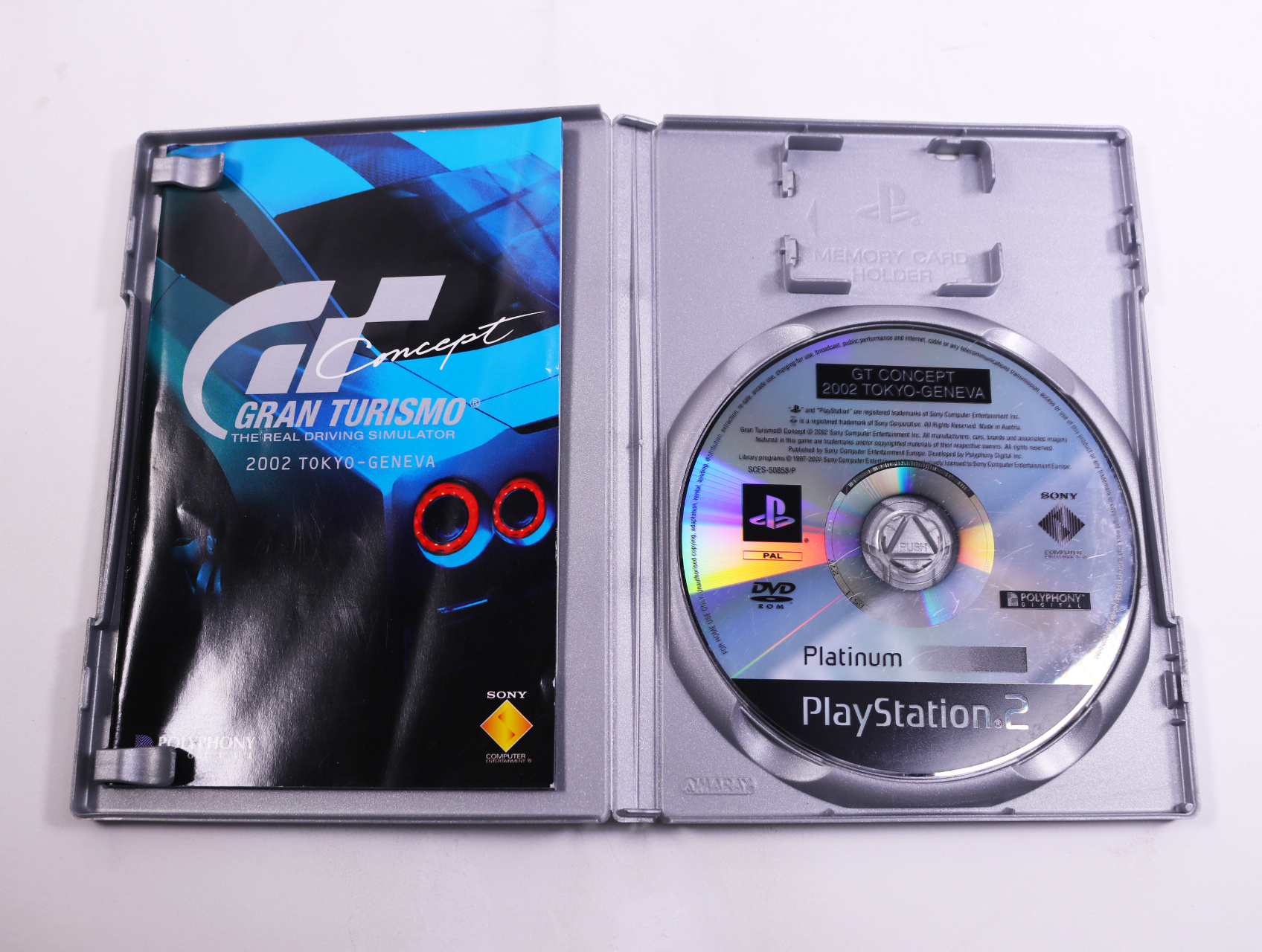 Playstation 2 - Gran Turismo Concept 2002 Tokyo-Geneva [Platinum] - productfoto 2