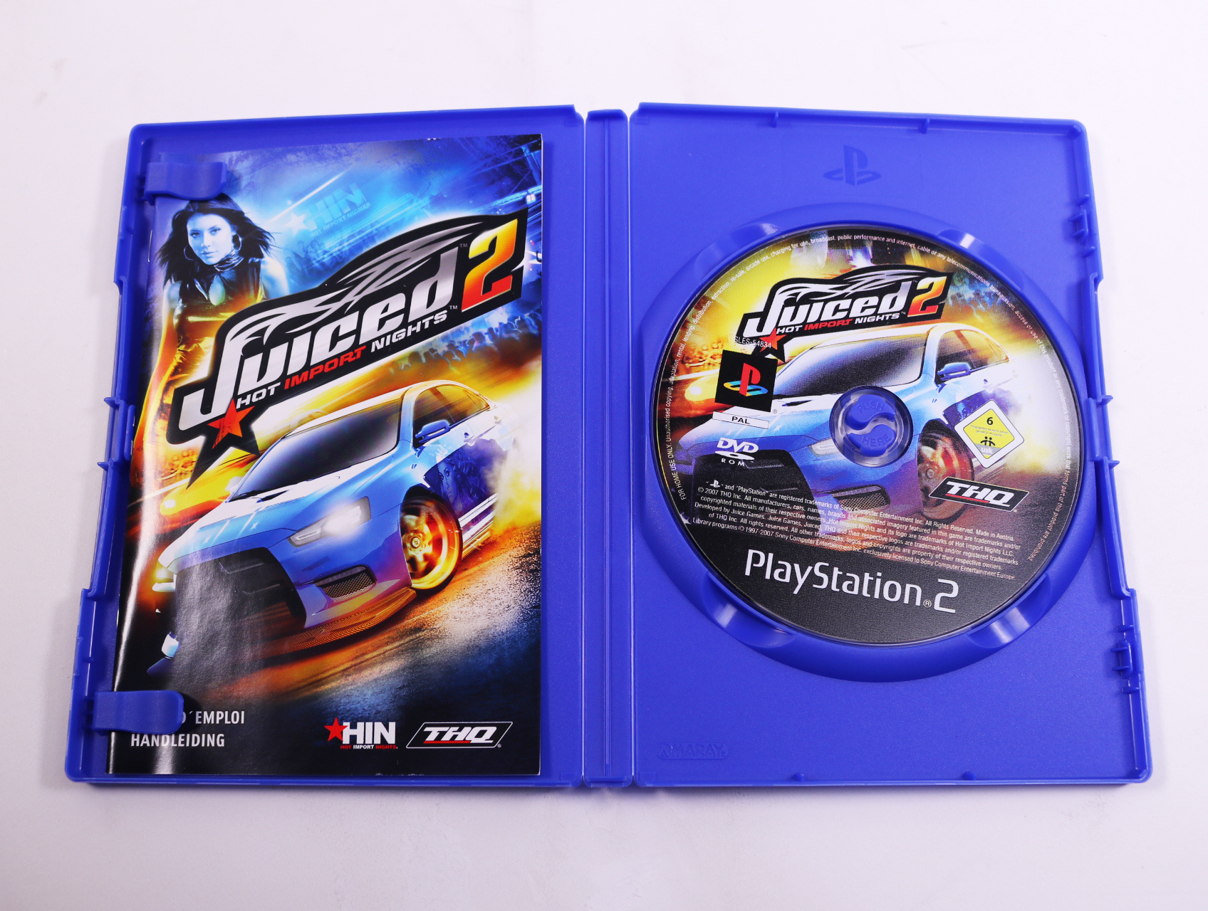 Playstation 2 - Juiced 2: Hot Import Nights - productfoto 2