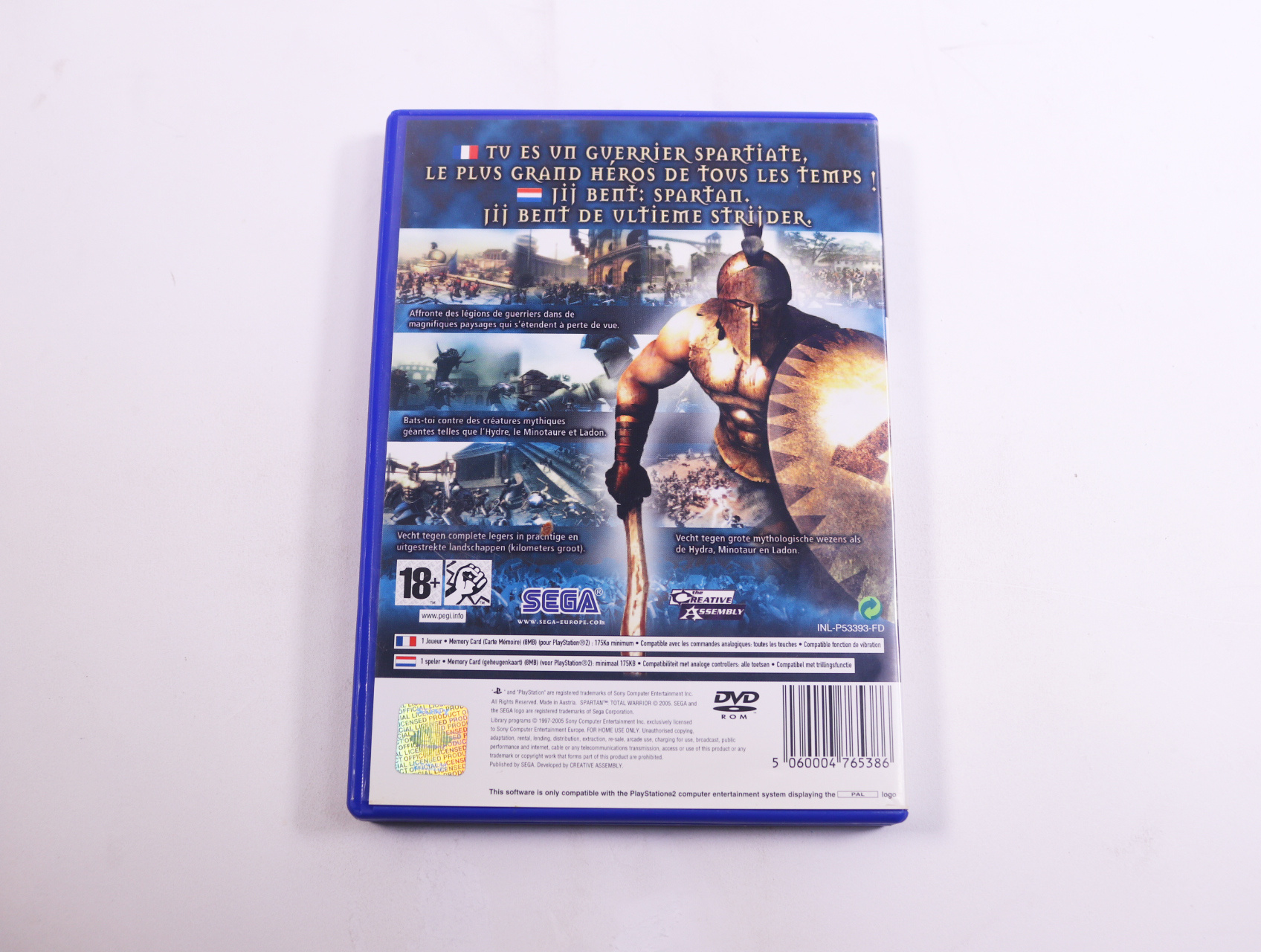Playstation 2 - Spartan: Total Warrior [No Manual] - productfoto 3