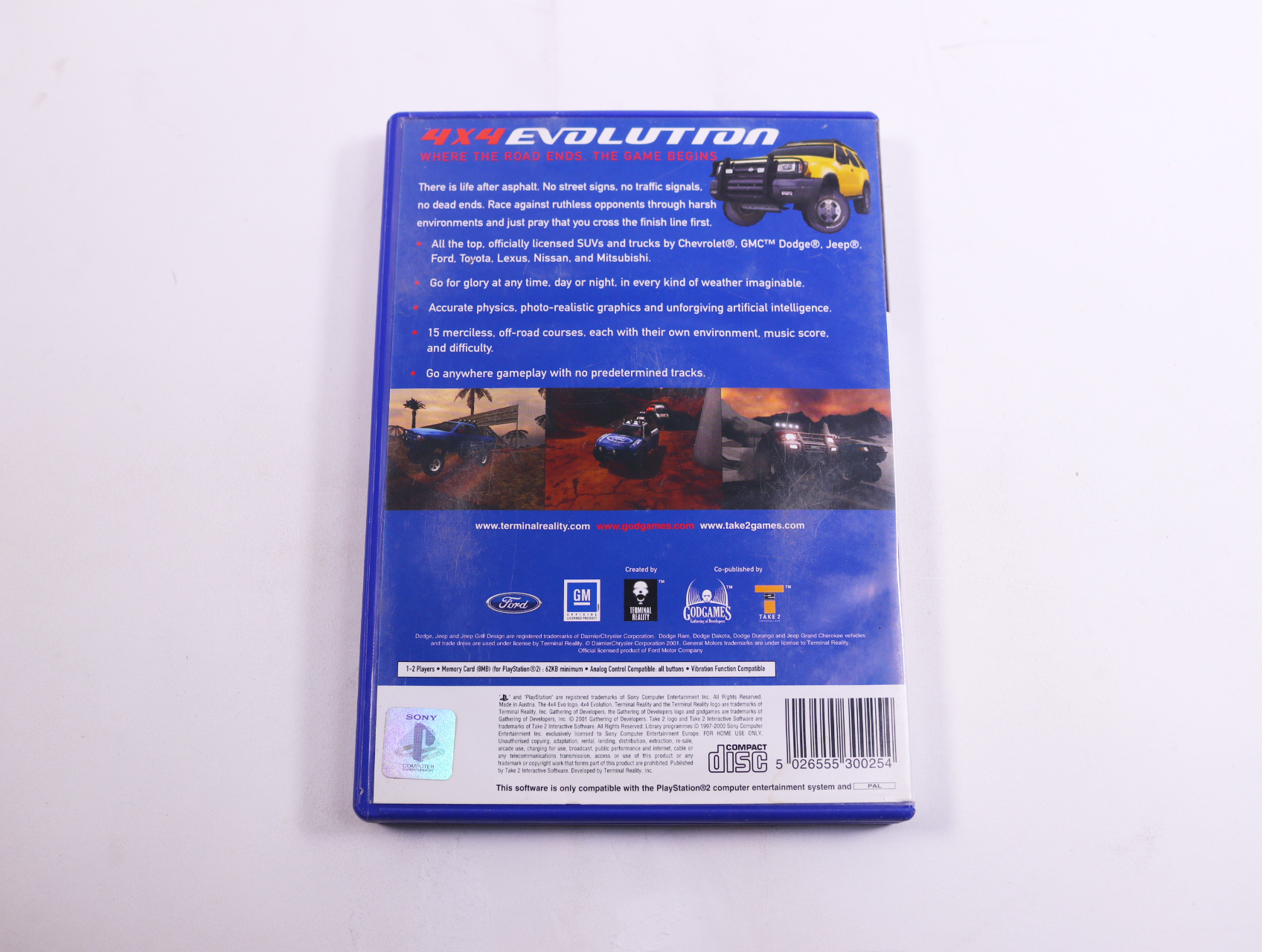 PlayStation 2 - 4x4 Evo - productfoto 3
