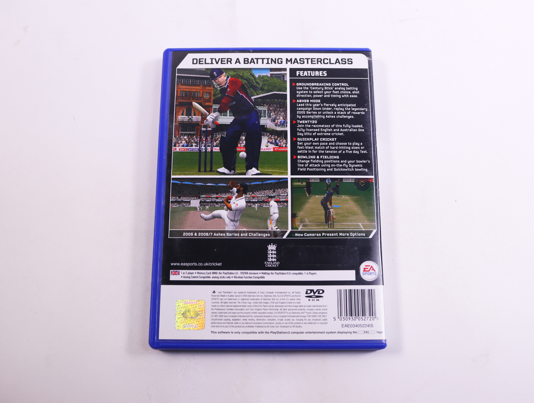 PlayStation 2 - Cricket 07 - productfoto 3