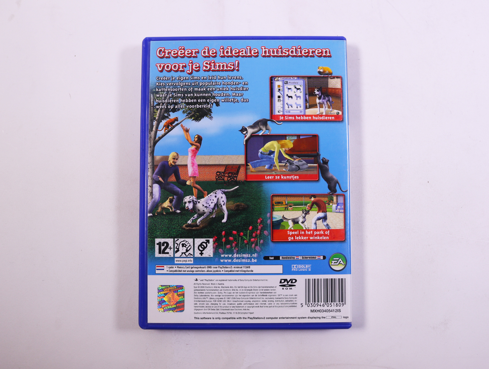 PlayStation 2 - The Sims 2: Pets - productfoto 2