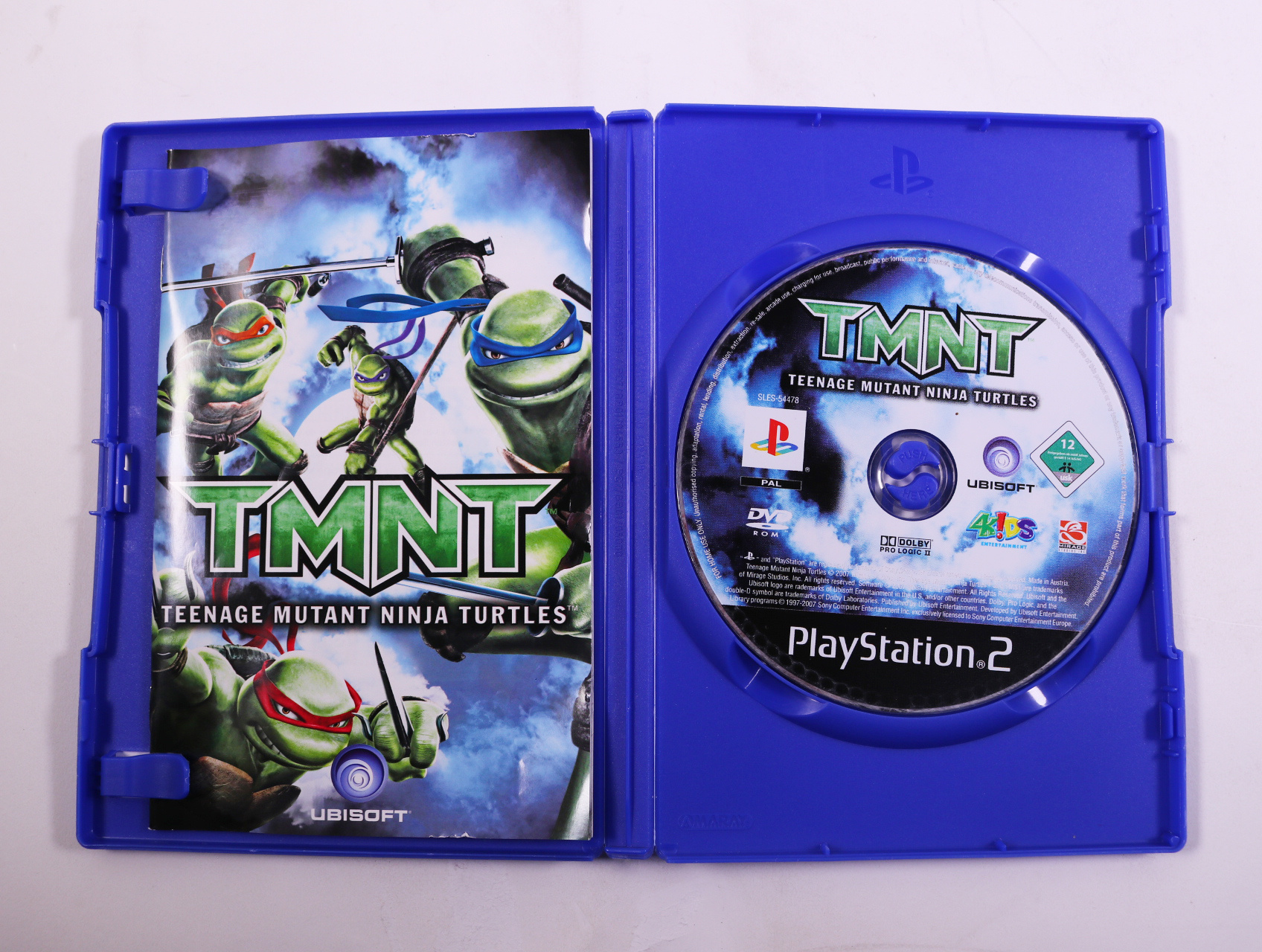 PlayStation 2 - Teenage Mutant Ninja Turtles - productfoto 3