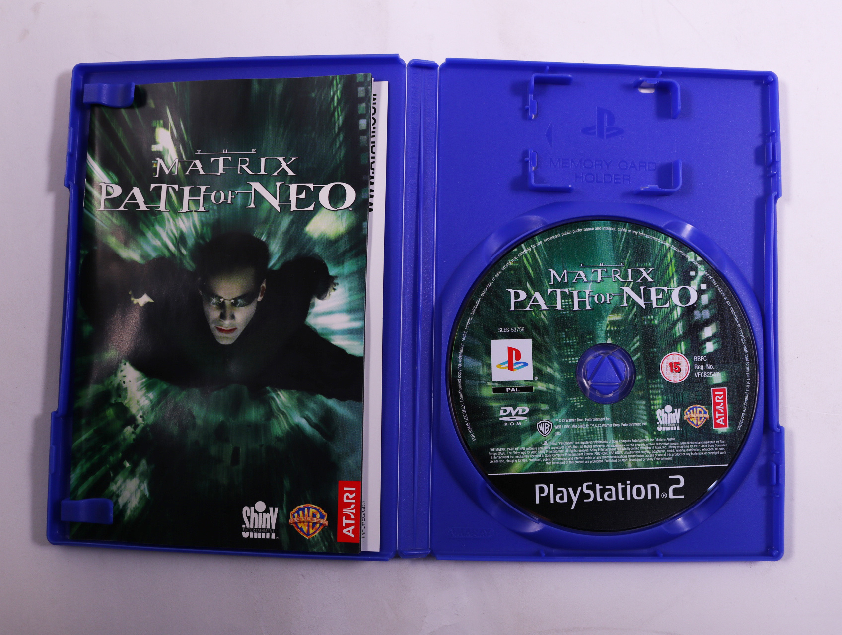 Playstation 2 - The Matrix: Path of Neo - productfoto 3