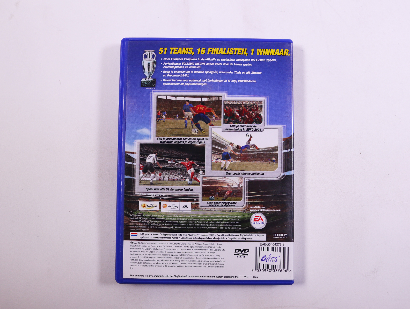 Playstation 2 - UEFA Euro 2004 - productfoto 2