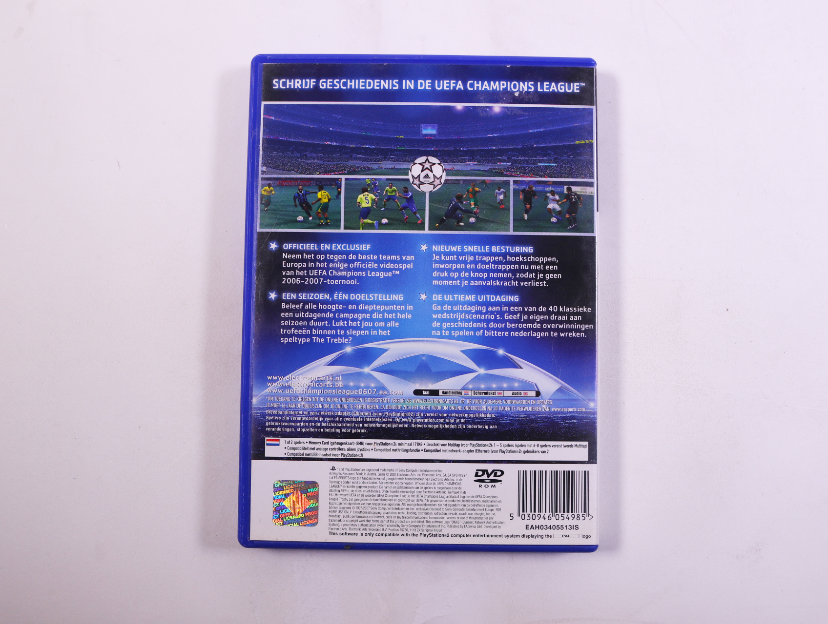 Playstation 2 - UEFA Champions League 2006-2007 - productfoto 2
