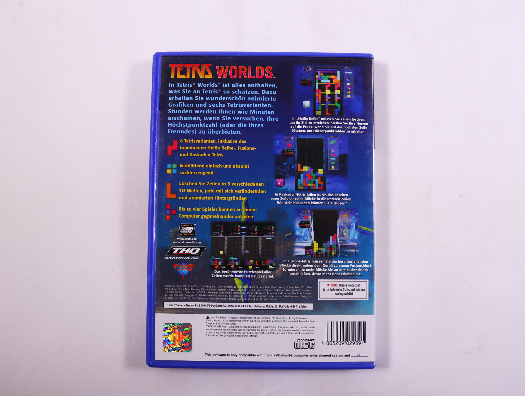 PlayStation 2 - Tetris Worlds - productfoto 2