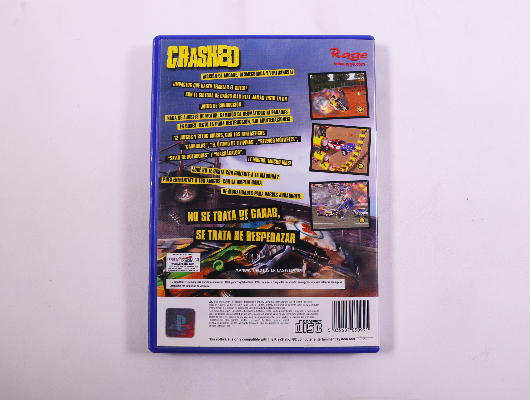 Playstation 2 - Crashed [No Manual] - productfoto 2