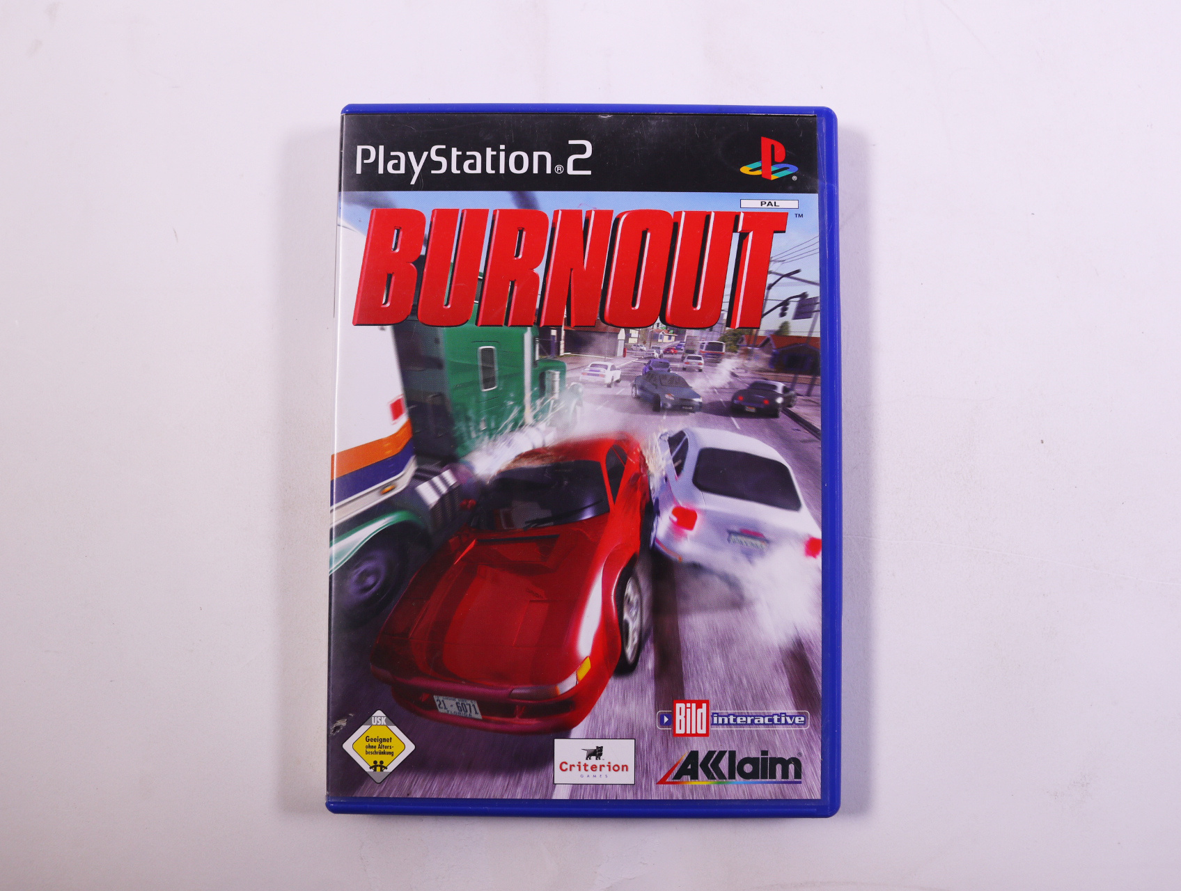 PlayStation 2 - Burnout  [No Manual]