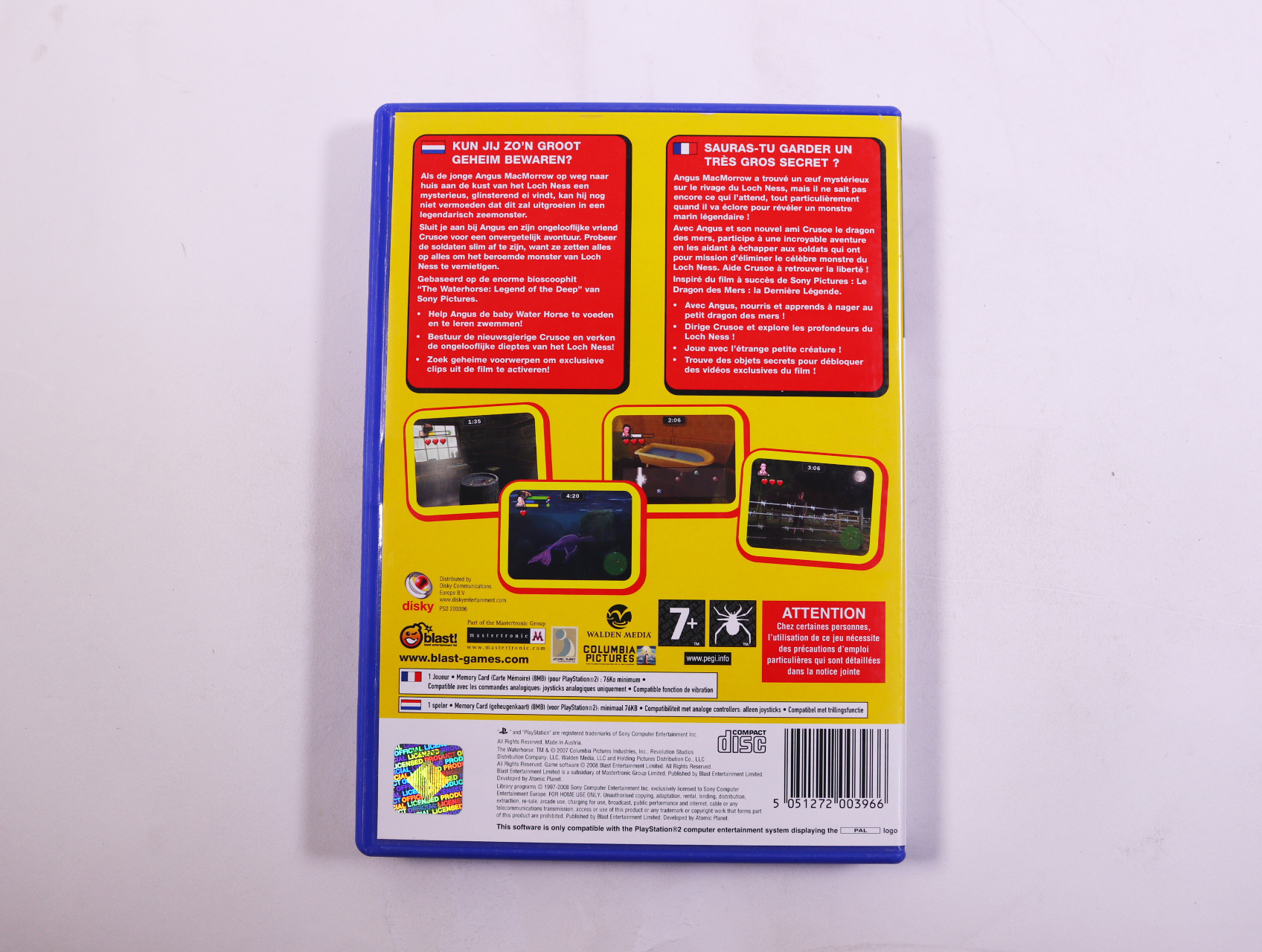 PlayStation 2 - The Water Horse: Legend of the Deep - productfoto 2