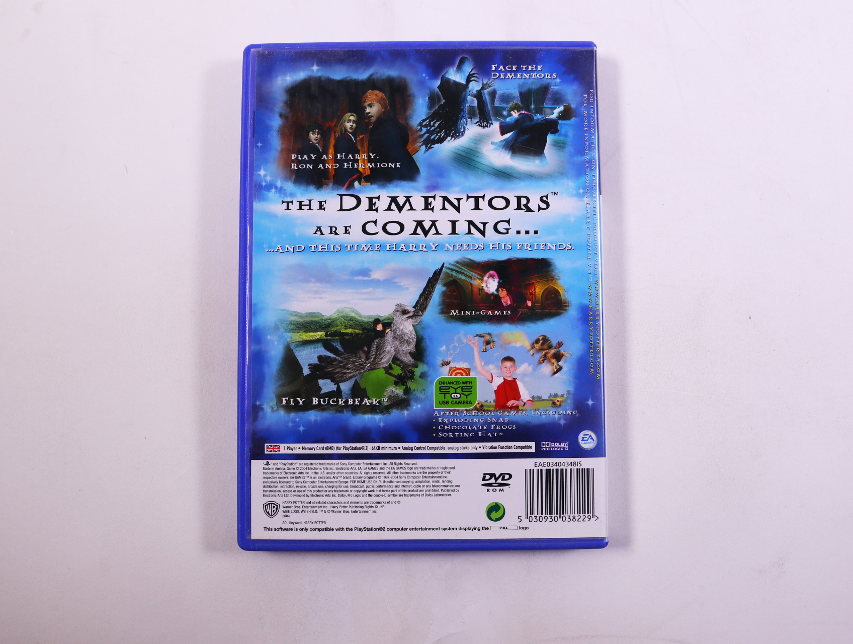 Playstation 2 - Harry Potter and the Prisoner of Azkaban - productfoto 2
