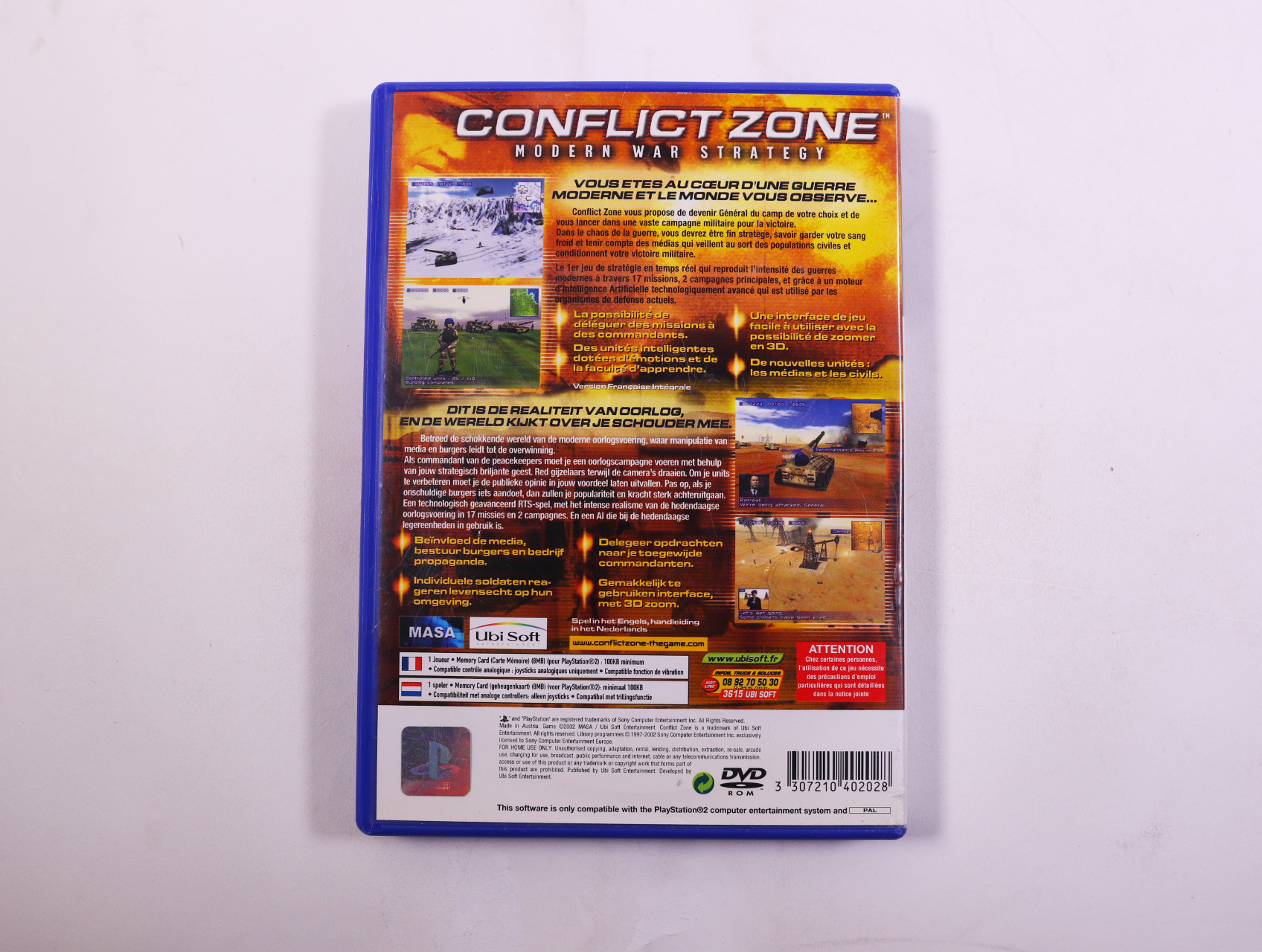 PlayStation 2 - Conflict Zone - productfoto 2