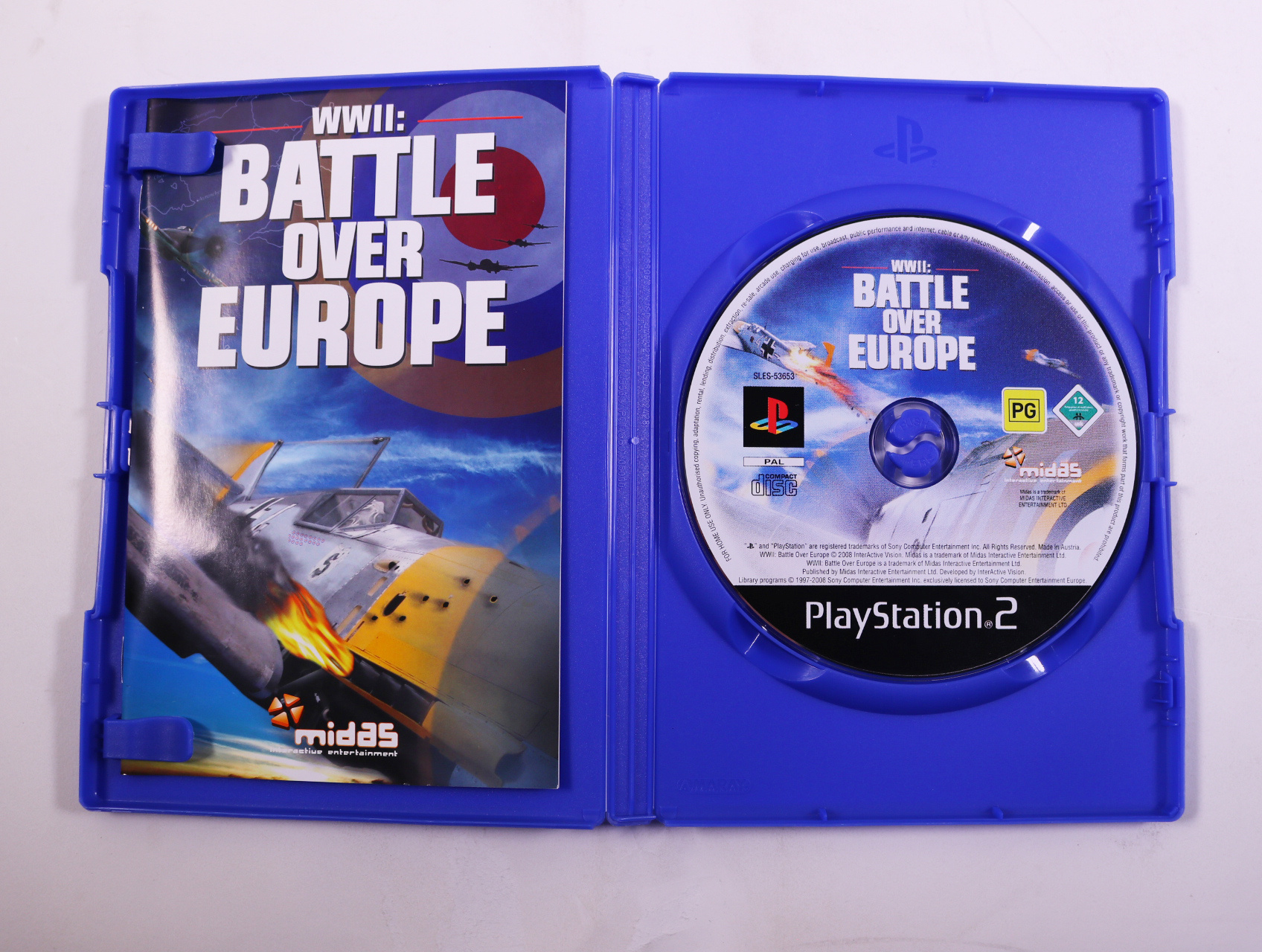 PlayStation 2 - Battle Over Europe - productfoto 2