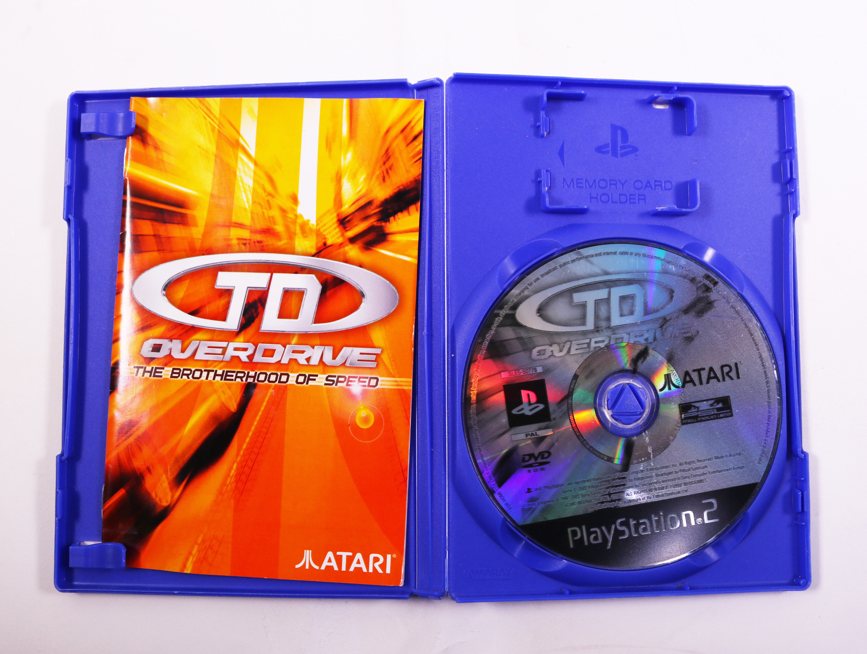 PlayStation 2 - TD Overdrive: The Brotherhood of Speed - productfoto 2