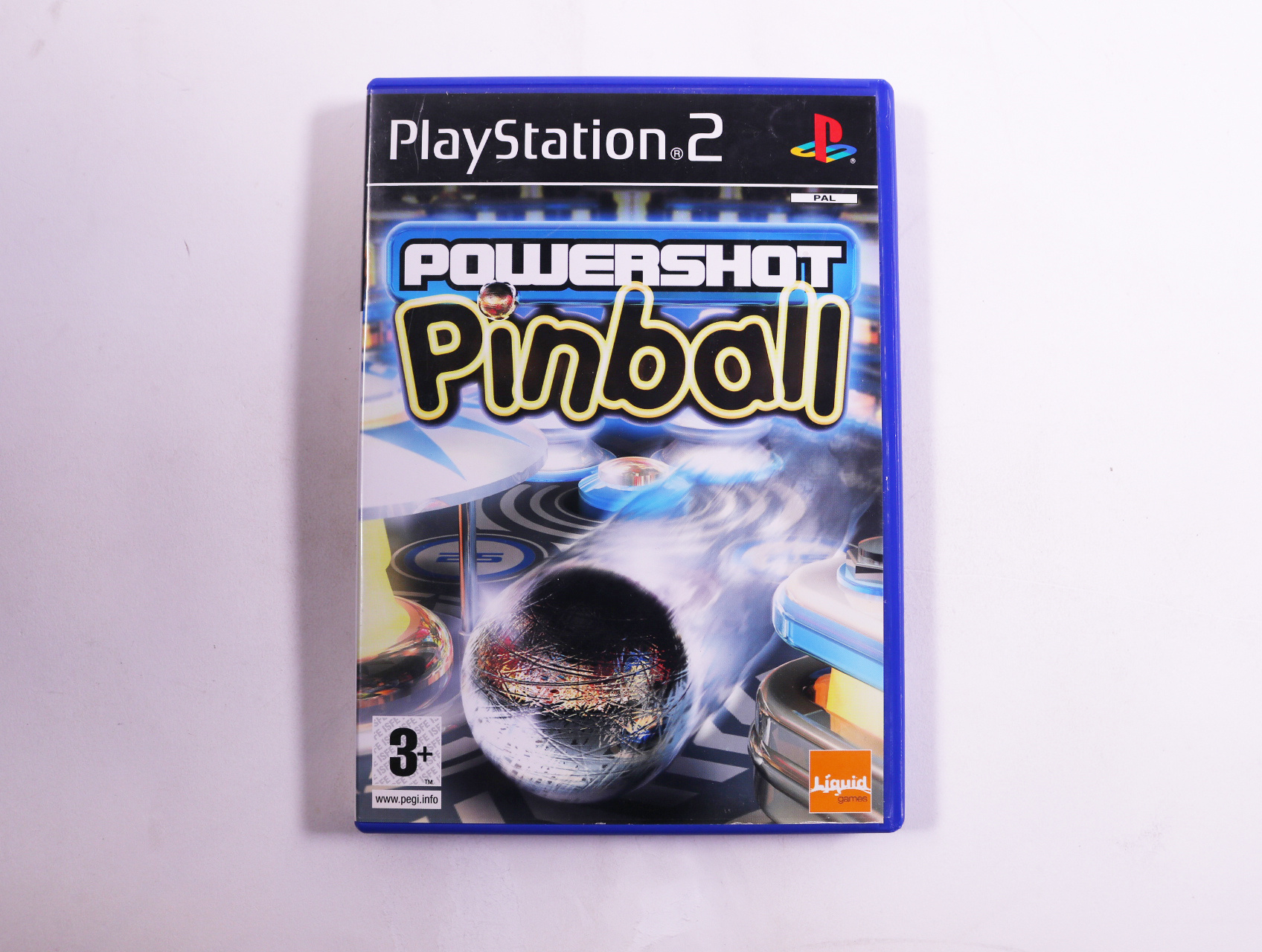 PlayStation 2 - Powershot Pinball  [No Manual]