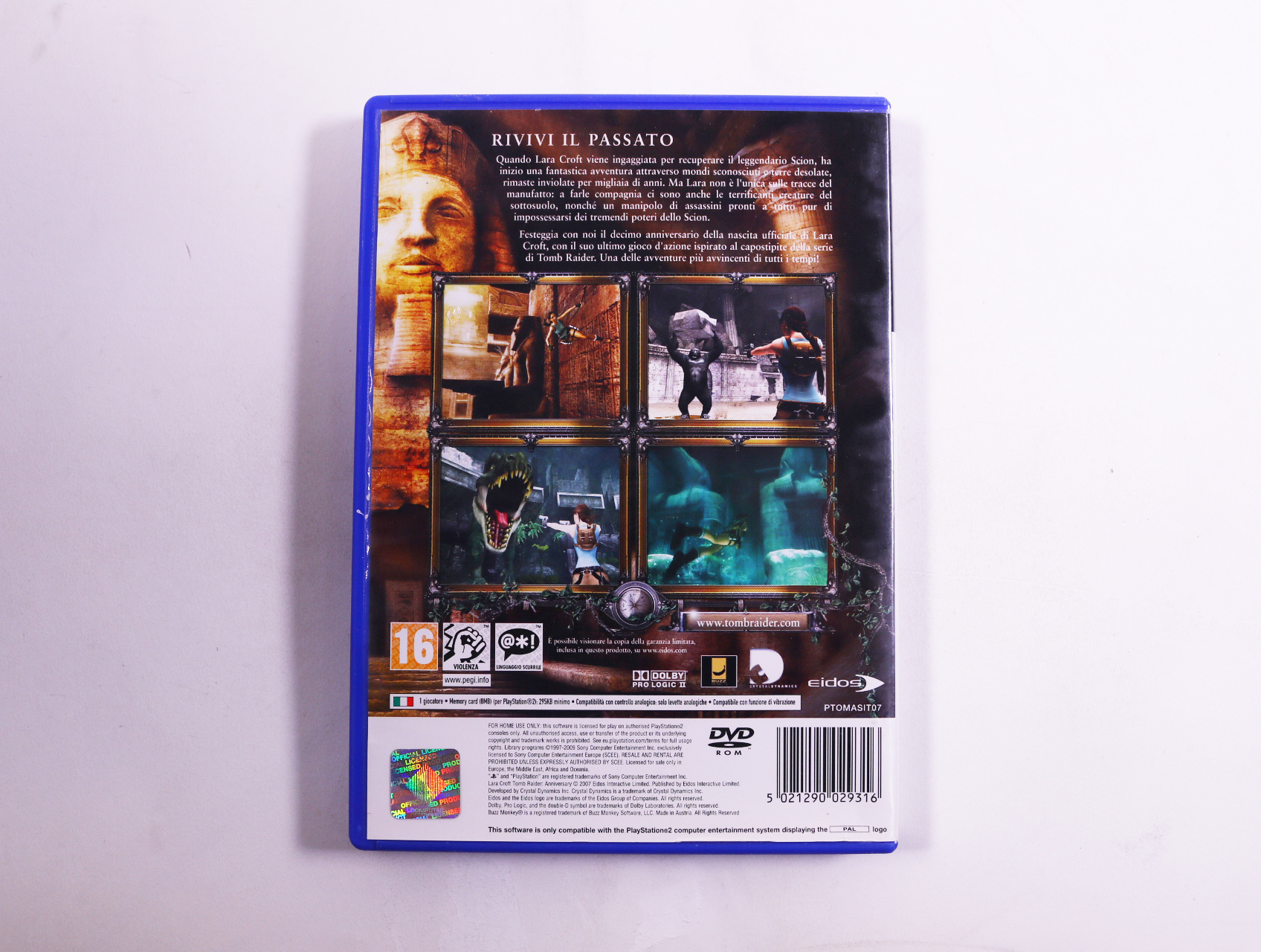 PlayStation 2 - Tomb Raider: Anniversary #1 - productfoto 3