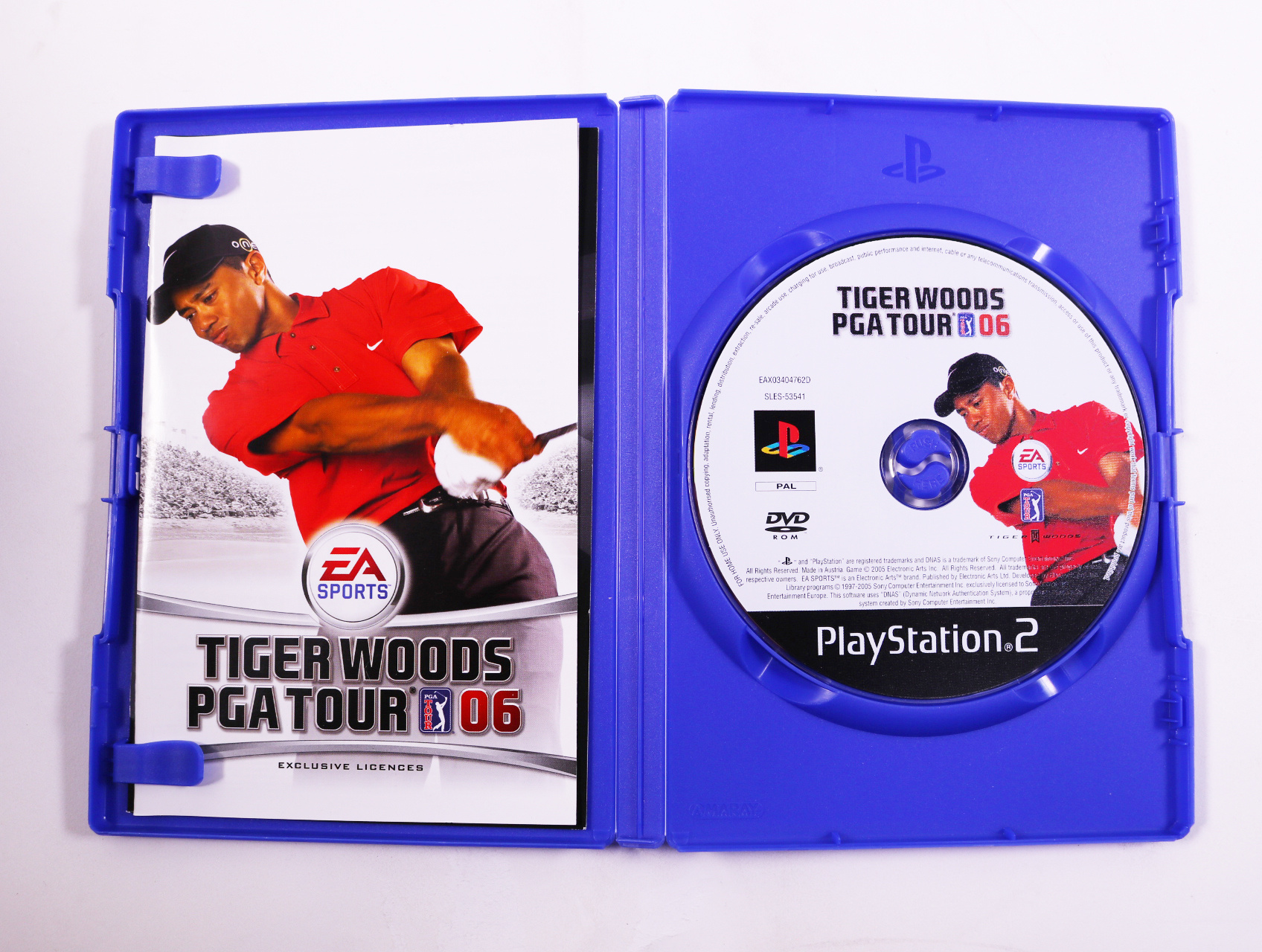 PlayStation 2 - Tiger Woods PGA Tour 08 - productfoto 2