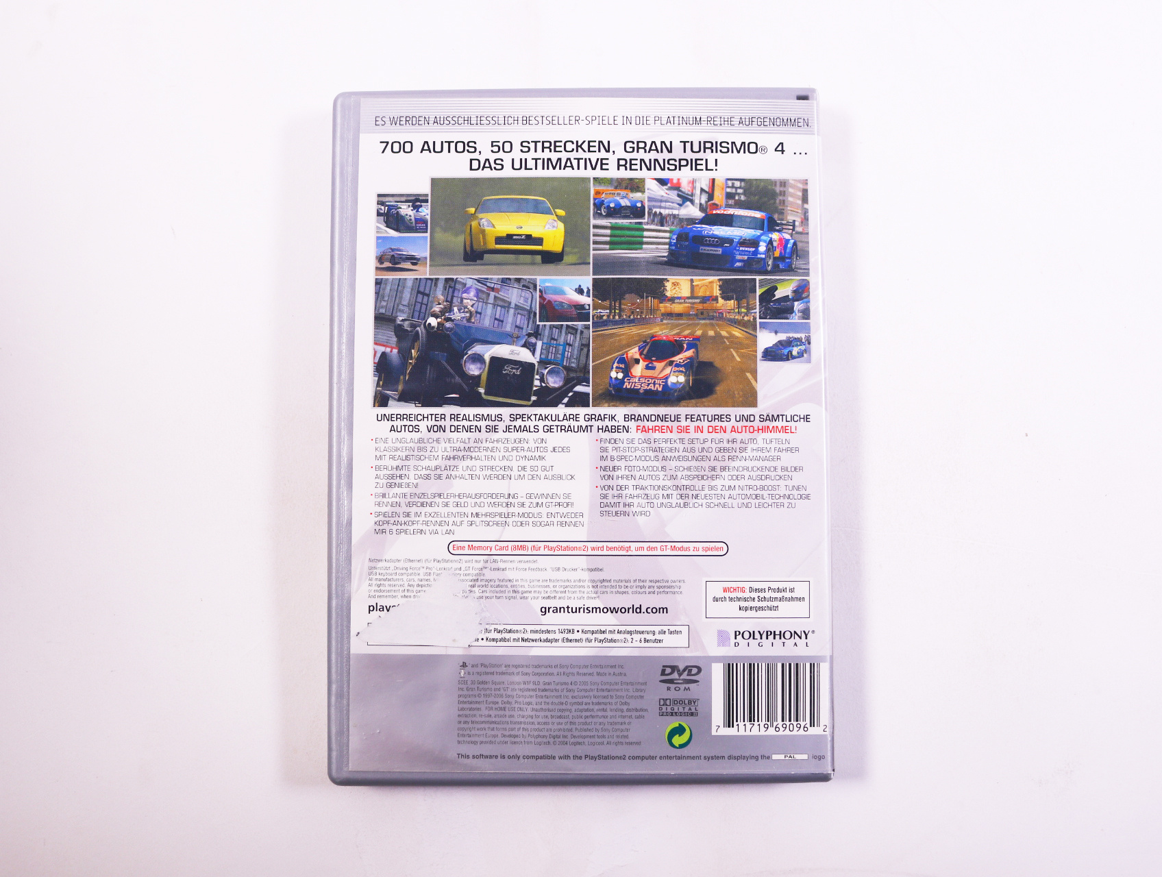 PlayStation 2 - Gran Turismo 4 [Platinum] [No Manual] - productfoto 3