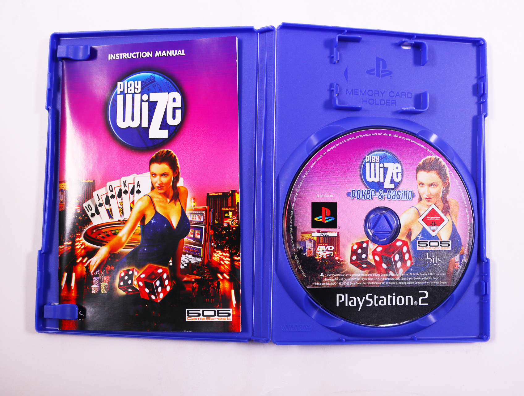 PlayStation 2 - Play Wize Poker & Casino - productfoto 2