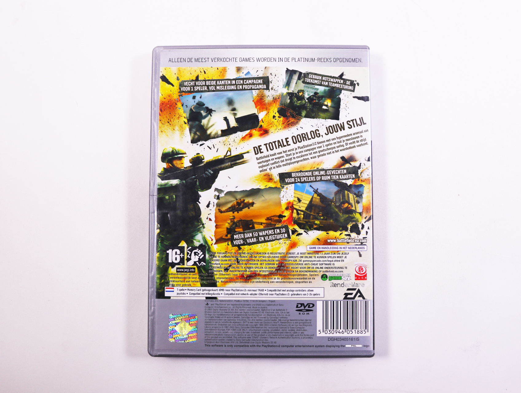 PlayStation 2 - Battlefield 2: Modern Combat [Platinum] - productfoto 3