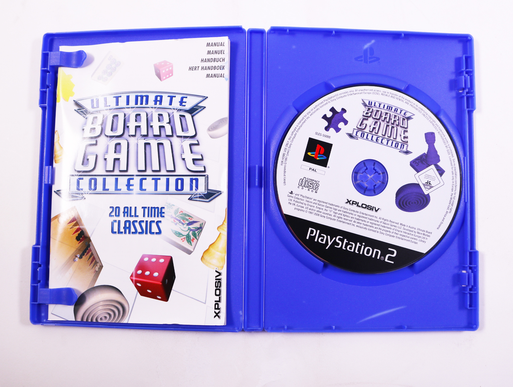 PlayStation 2 - Ultimate Board Game Collection - Mere Mortals - productfoto 2