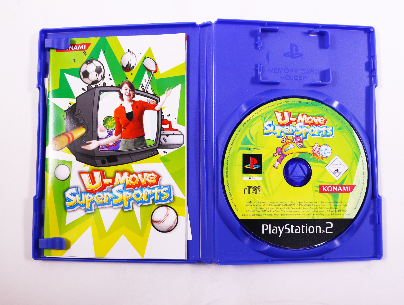 PlayStation 2 - U-Move Super Sports - productfoto 2