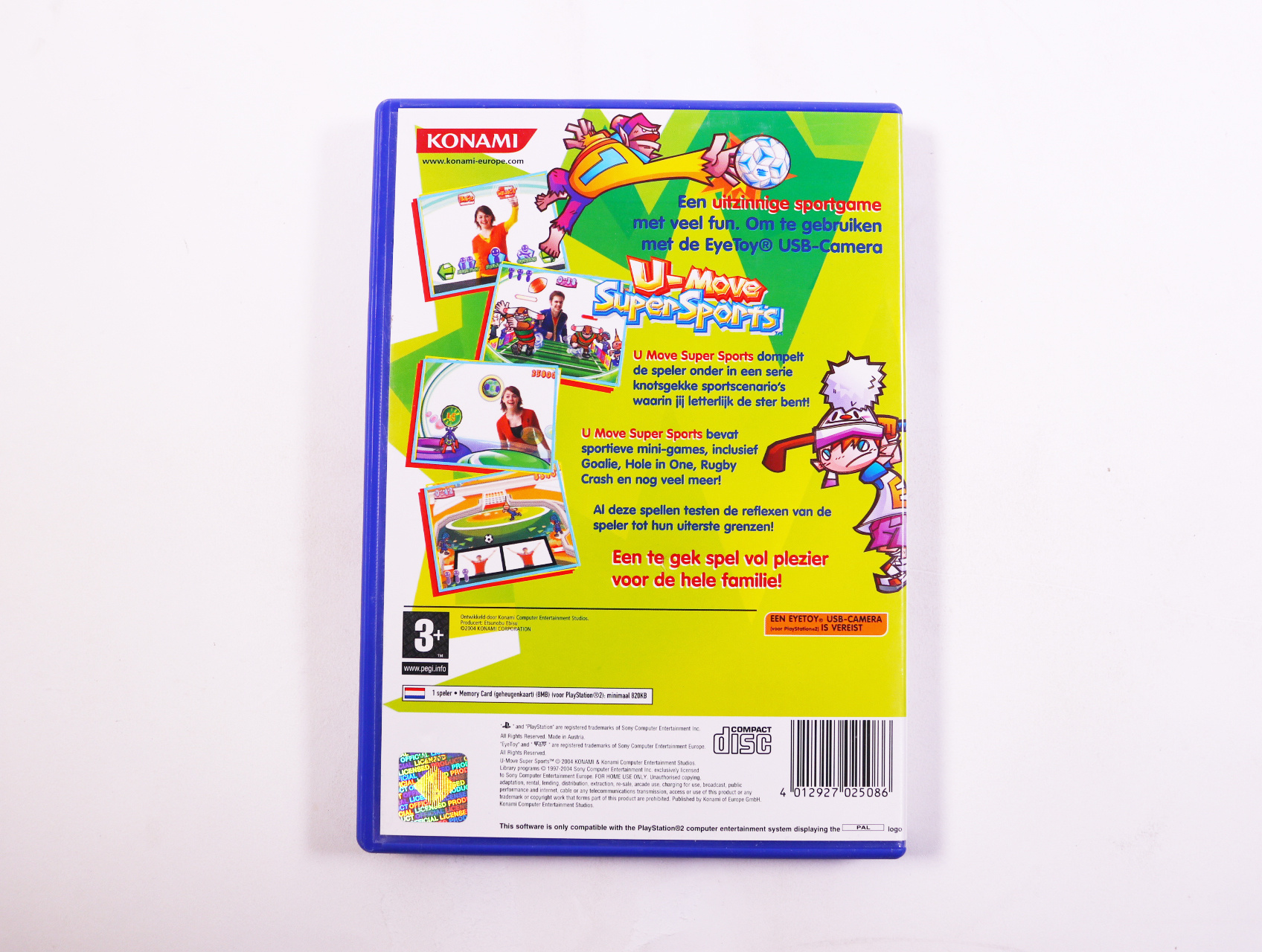 PlayStation 2 - U-Move Super Sports - productfoto 3