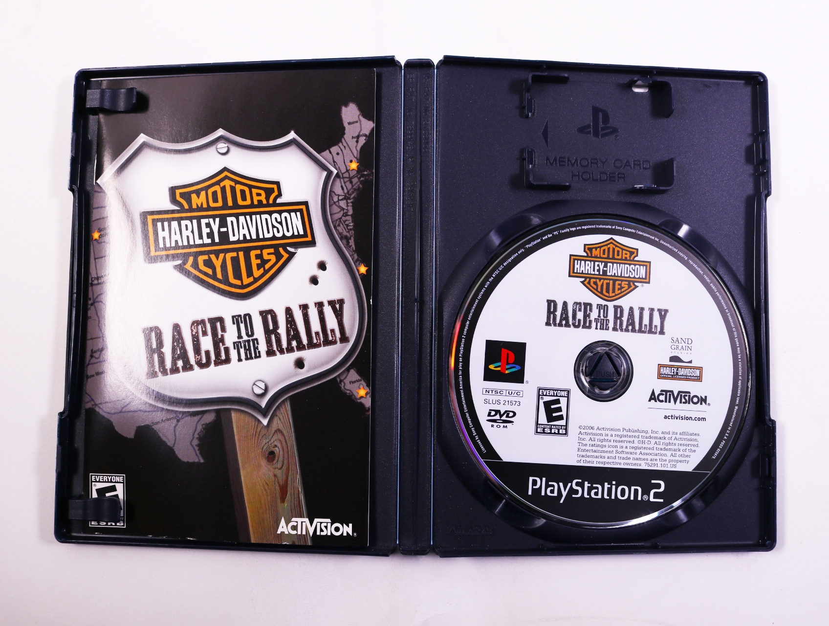 PlayStation 2 - Harley-Davidson: Race to the Rally - Sand Grain Studios - productfoto 2