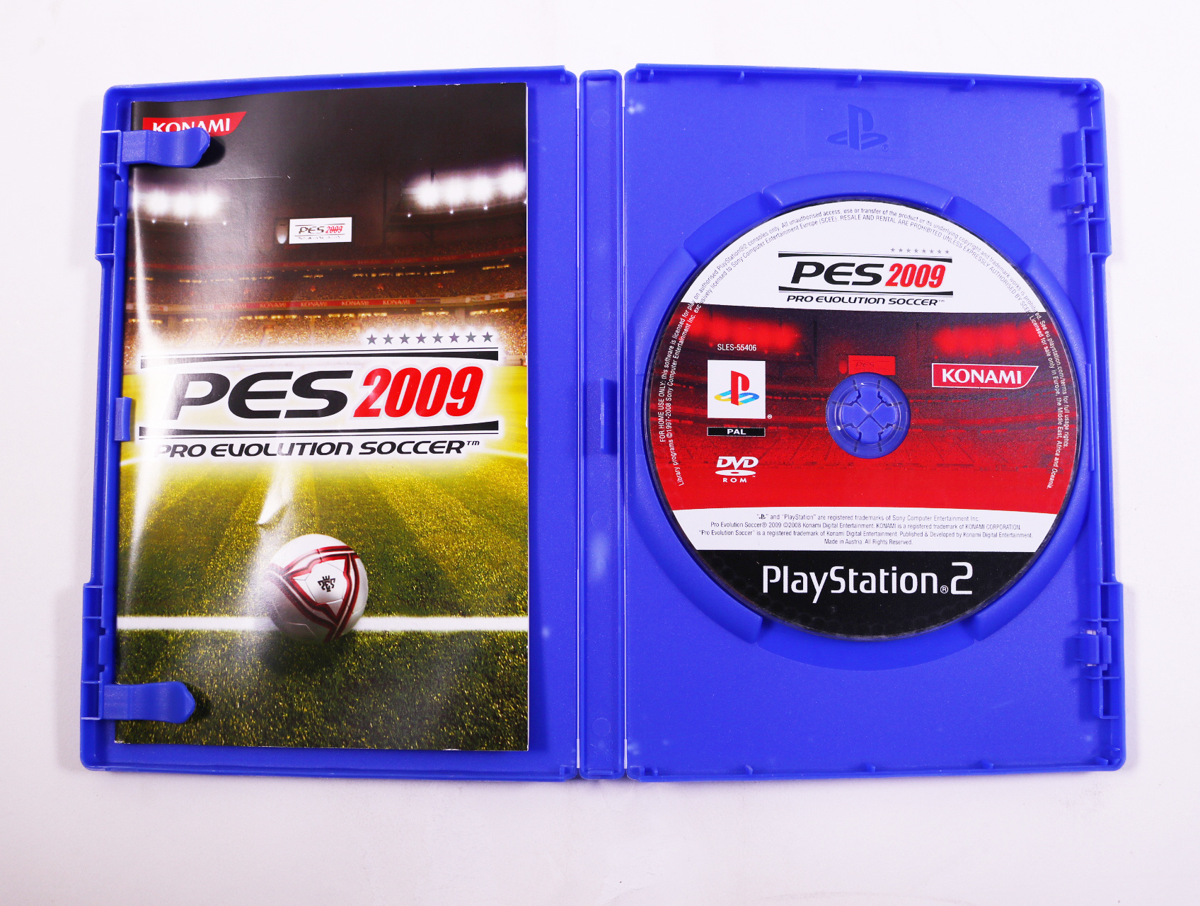 PlayStation 2 - Pro Evolution Soccer 2009 - productfoto 2