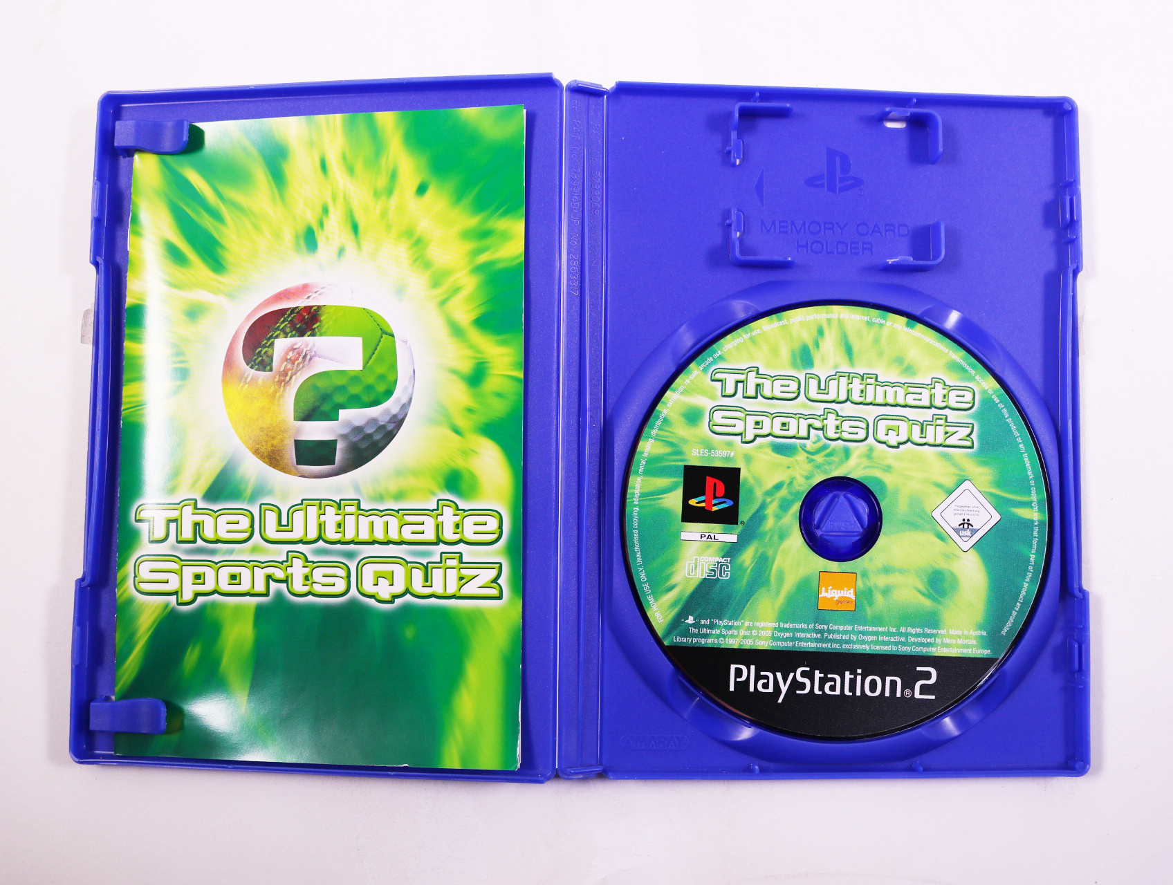 PlayStation 2 - The Ultimate Sports Quiz - productfoto 2