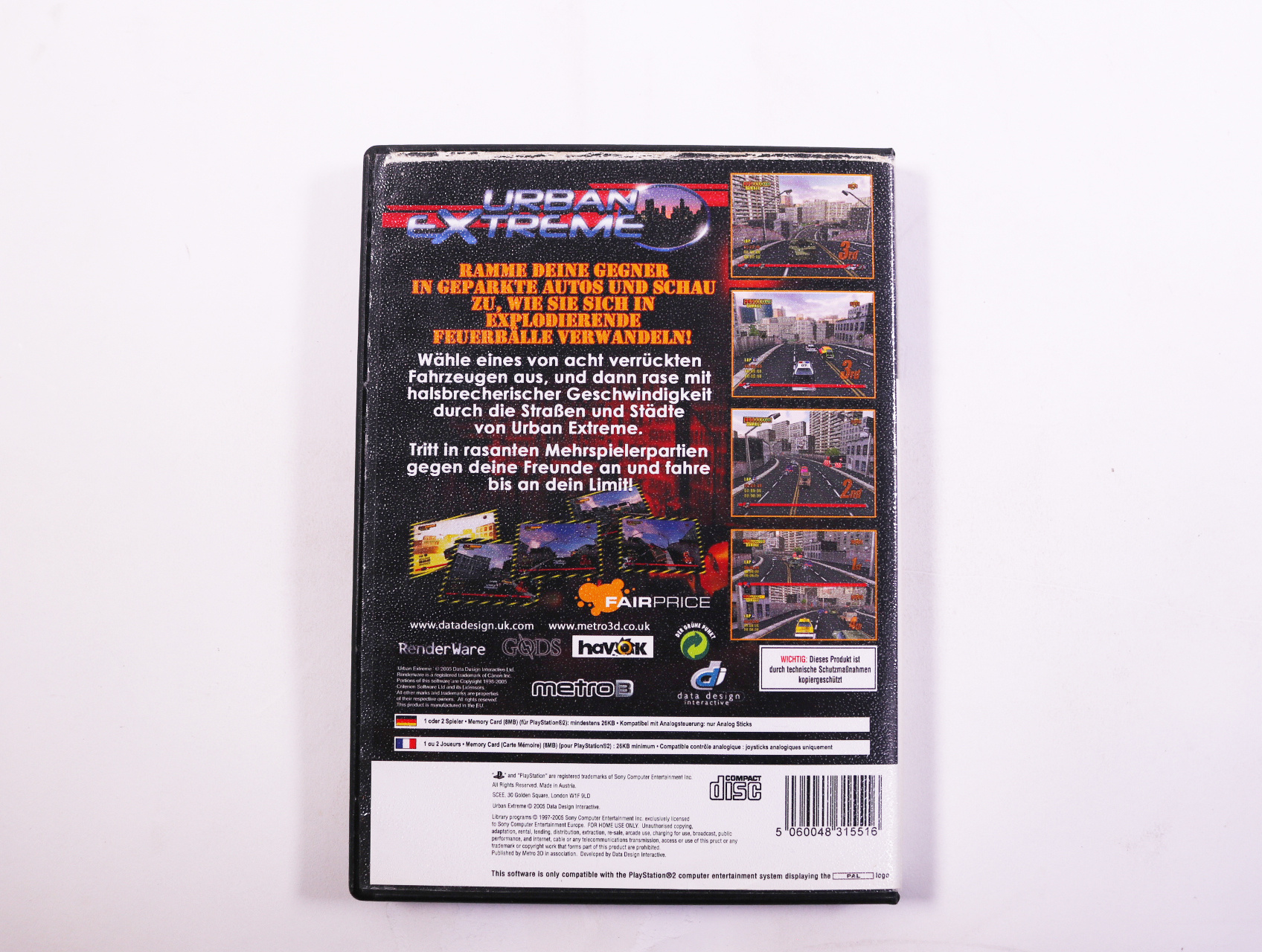 PlayStation 2 - Urban Extreme - productfoto 3