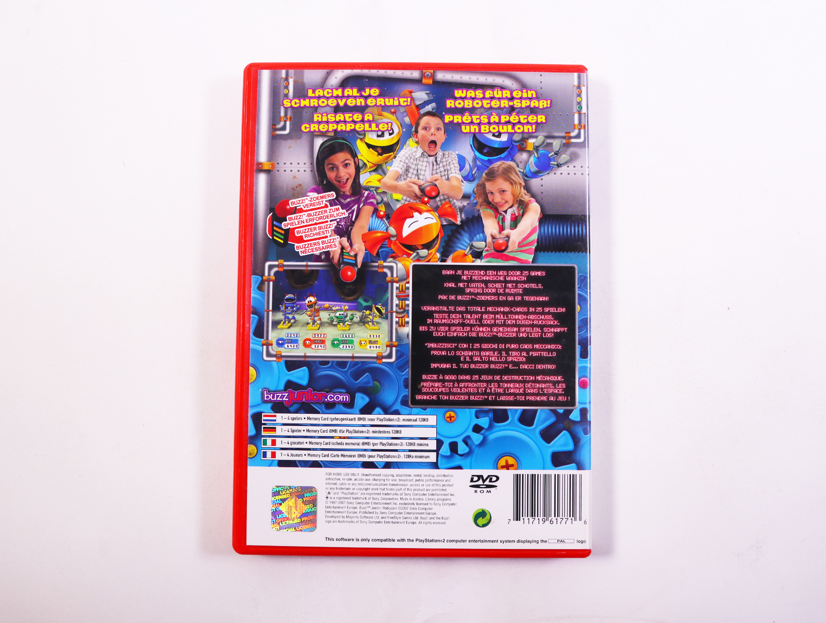 PlayStation 2 - Buzz! Junior: Robo Jam - productfoto 3