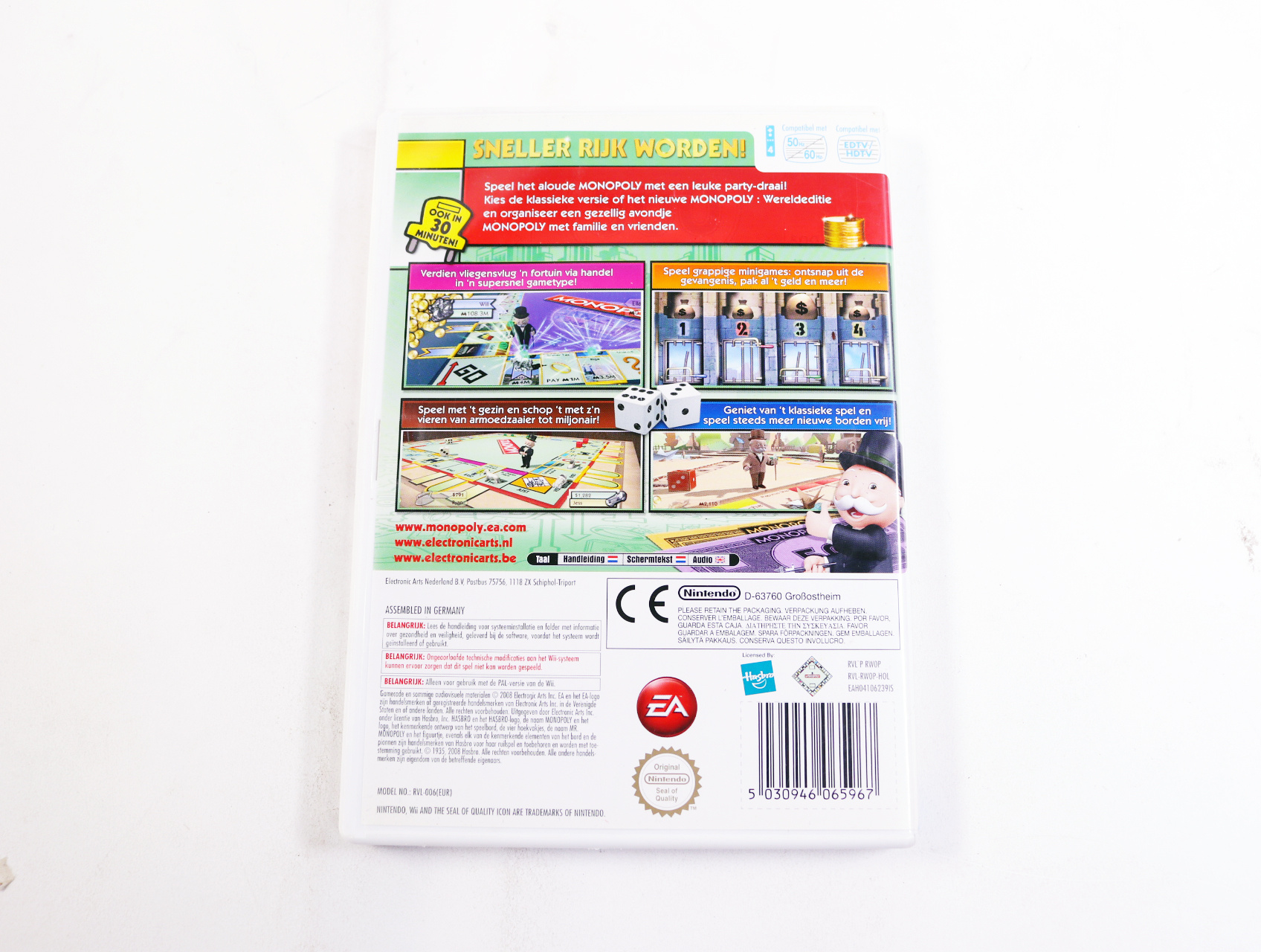 Wii - Monopoly - productfoto 2
