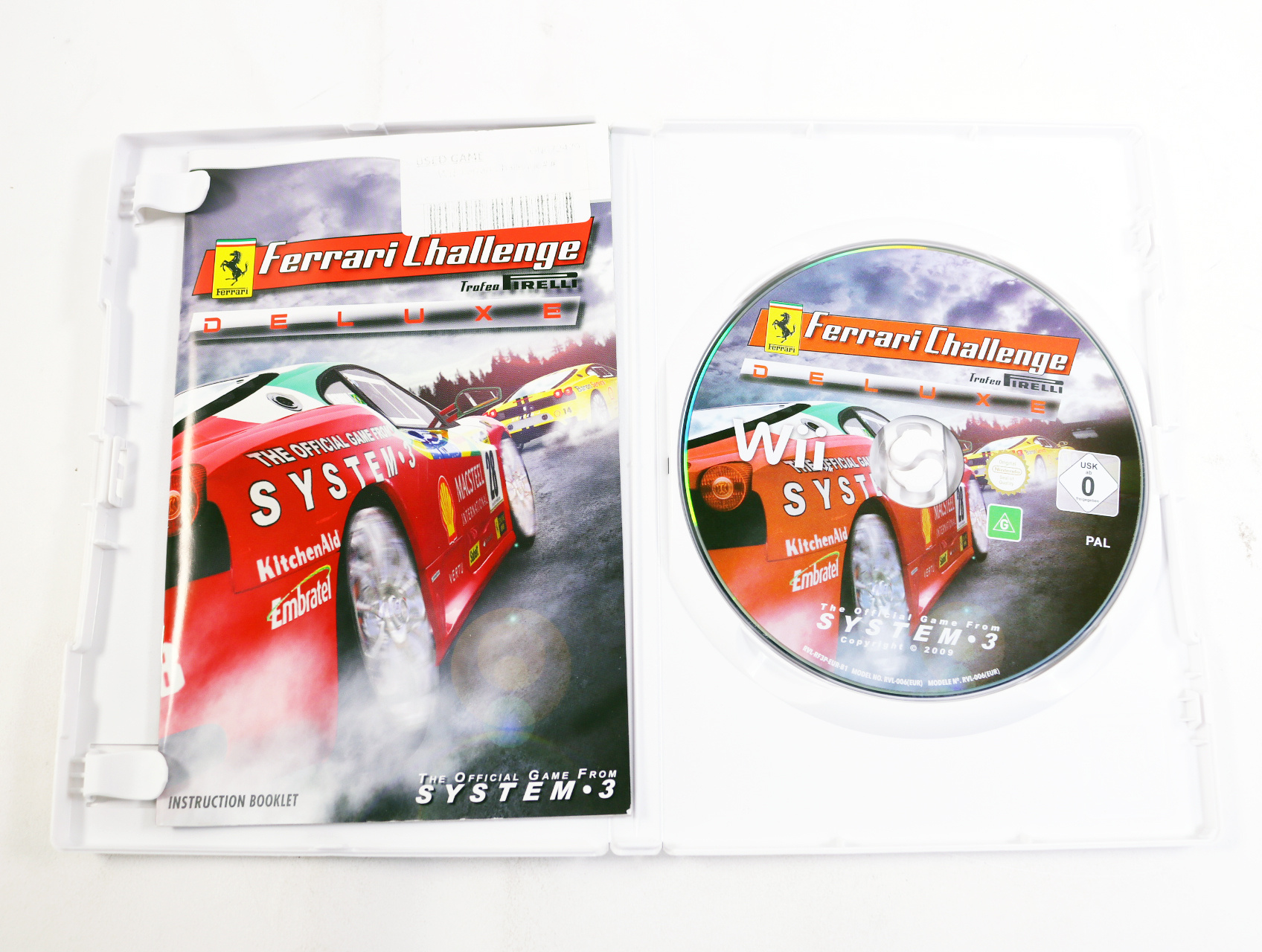 Wii - Ferrari Challenge Trofeo Pirelli Deluxe - productfoto 3
