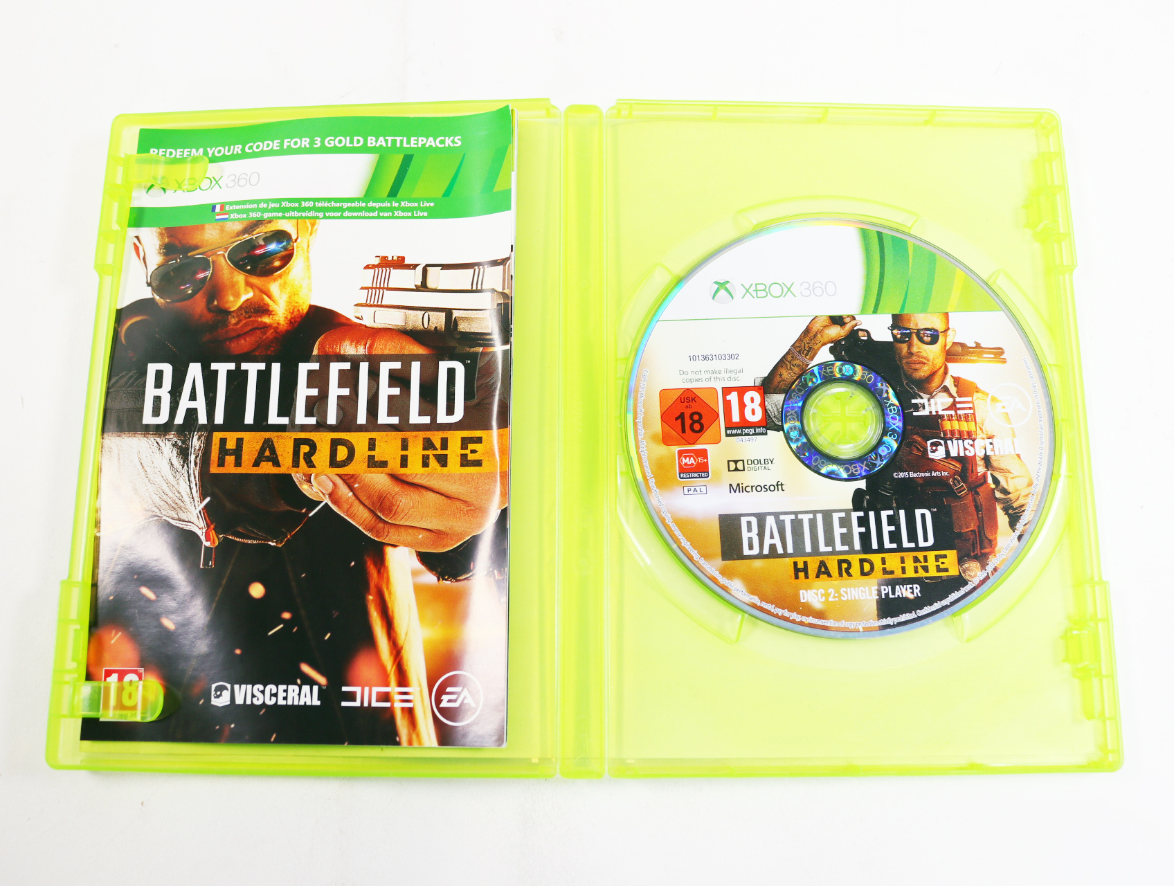 Xbox 360 - Battlefield Hardline - productfoto 2