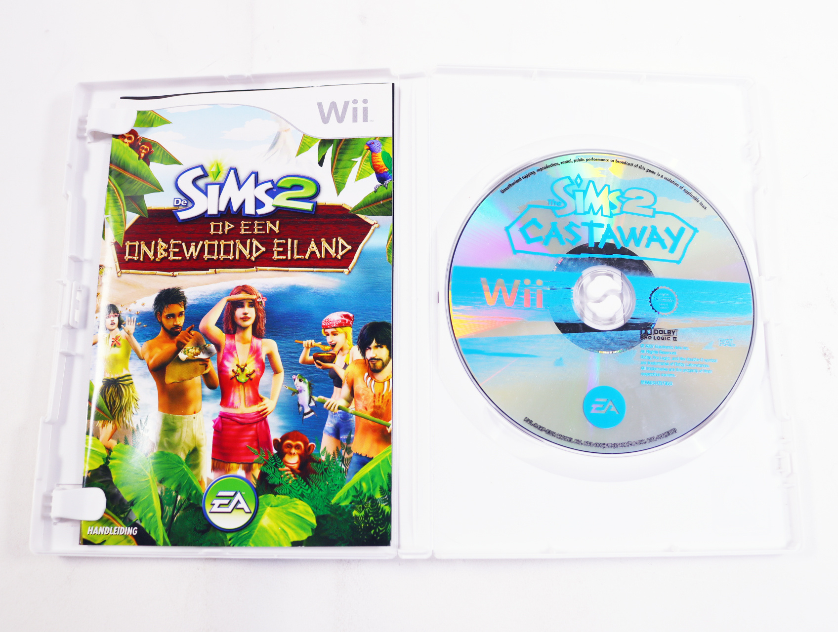 Wii - De Sims 2: Op een Onbewoond Eiland - productfoto 3