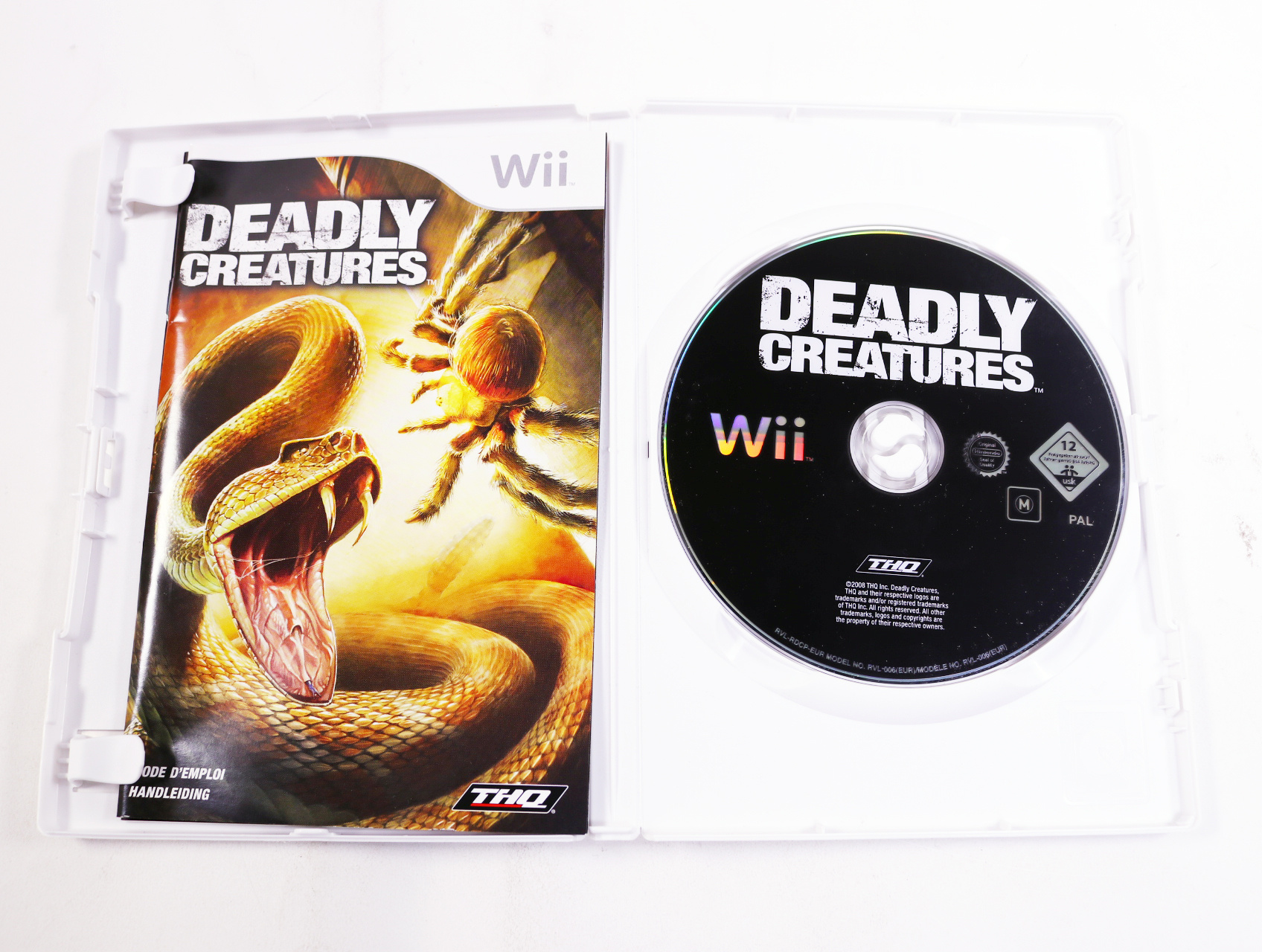 Wii - Deadly Creatures - productfoto 3