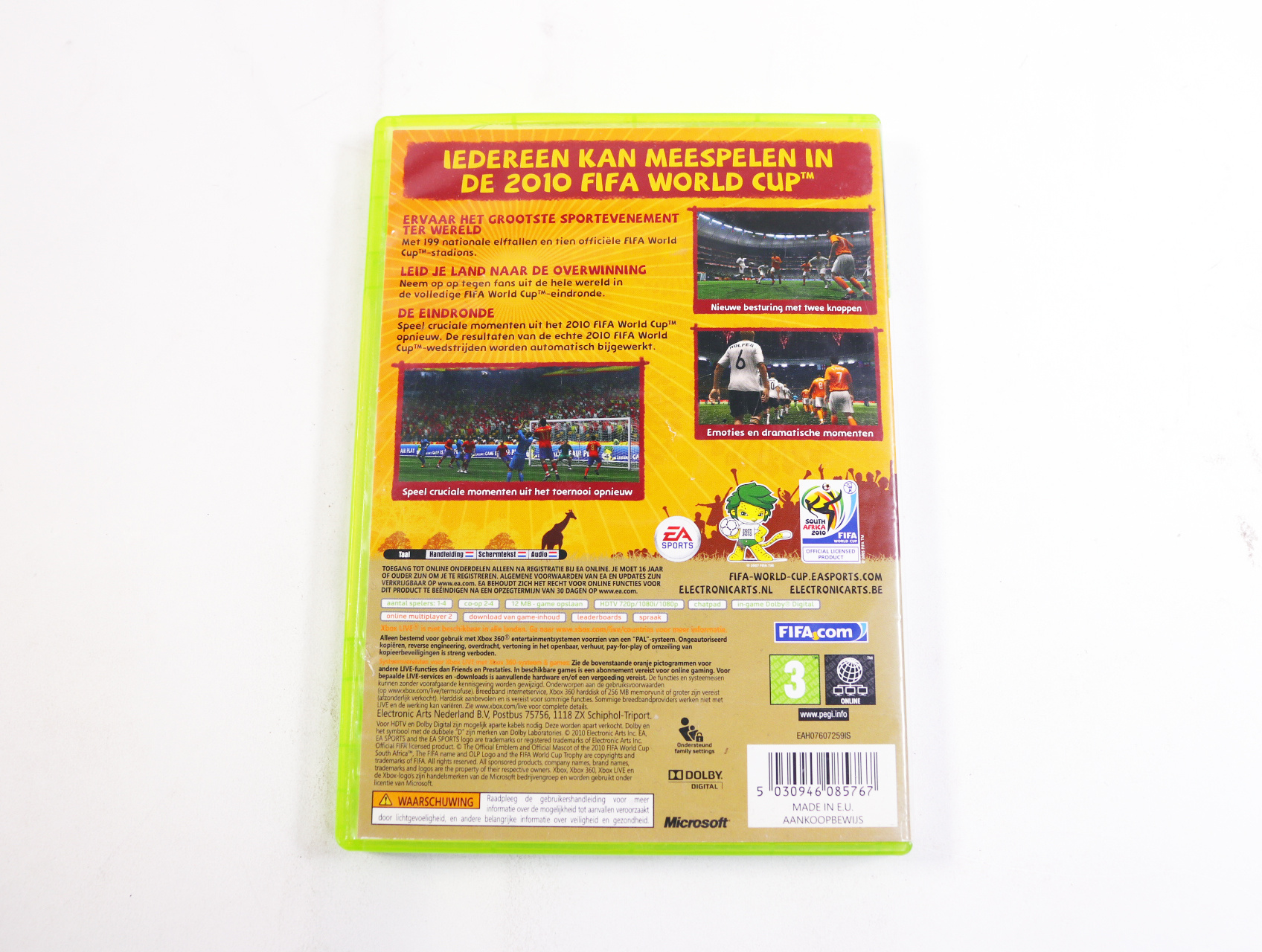 Xbox 360 - 2010 FIFA World Cup South Africa [No Manual] - productfoto 2