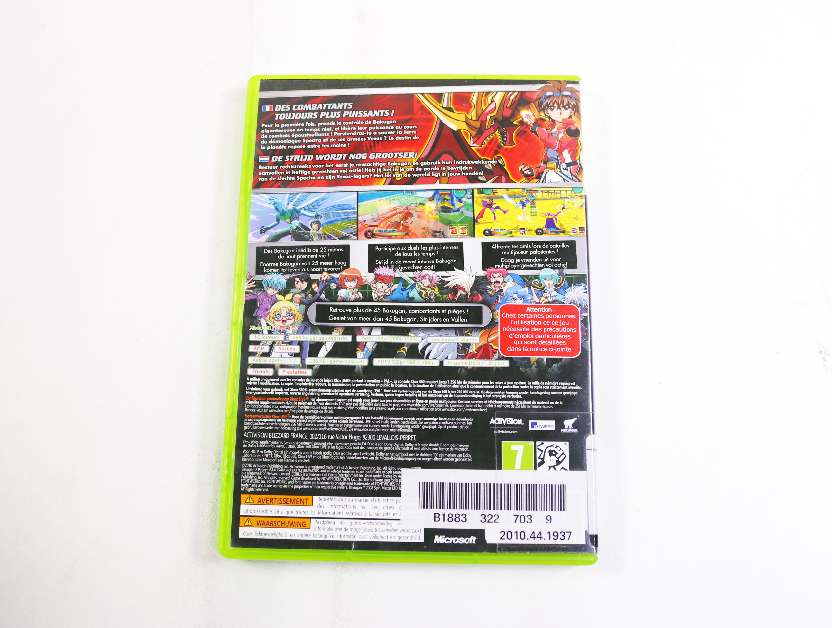 Xbox 360 - Bakugan: Defenders of the Core - productfoto 2