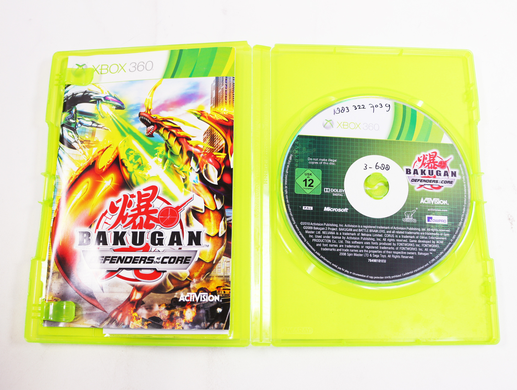 Xbox 360 - Bakugan: Defenders of the Core - productfoto 3