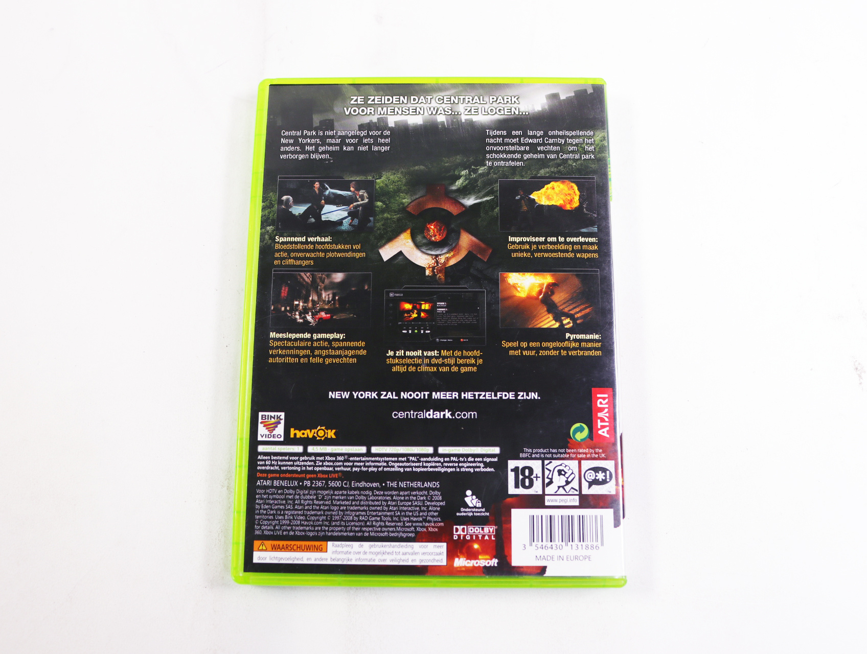 Xbox 360 - Alone in the Dark - productfoto 2